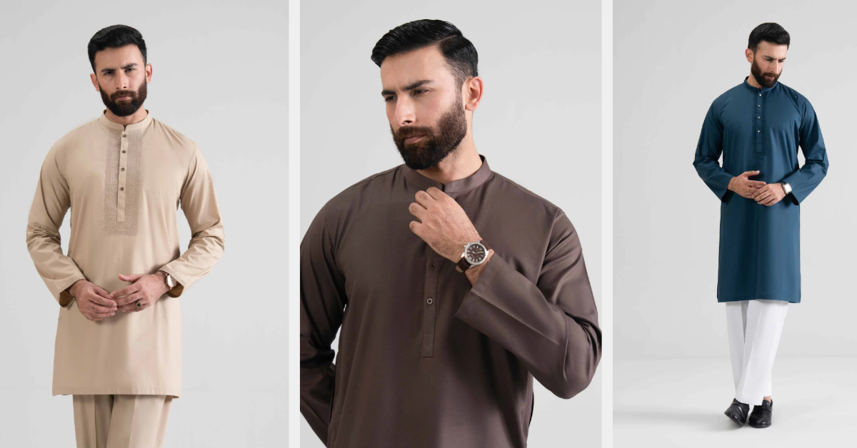 Stunning Men's Shalwar Kameez for Eid Celebrations in the UK