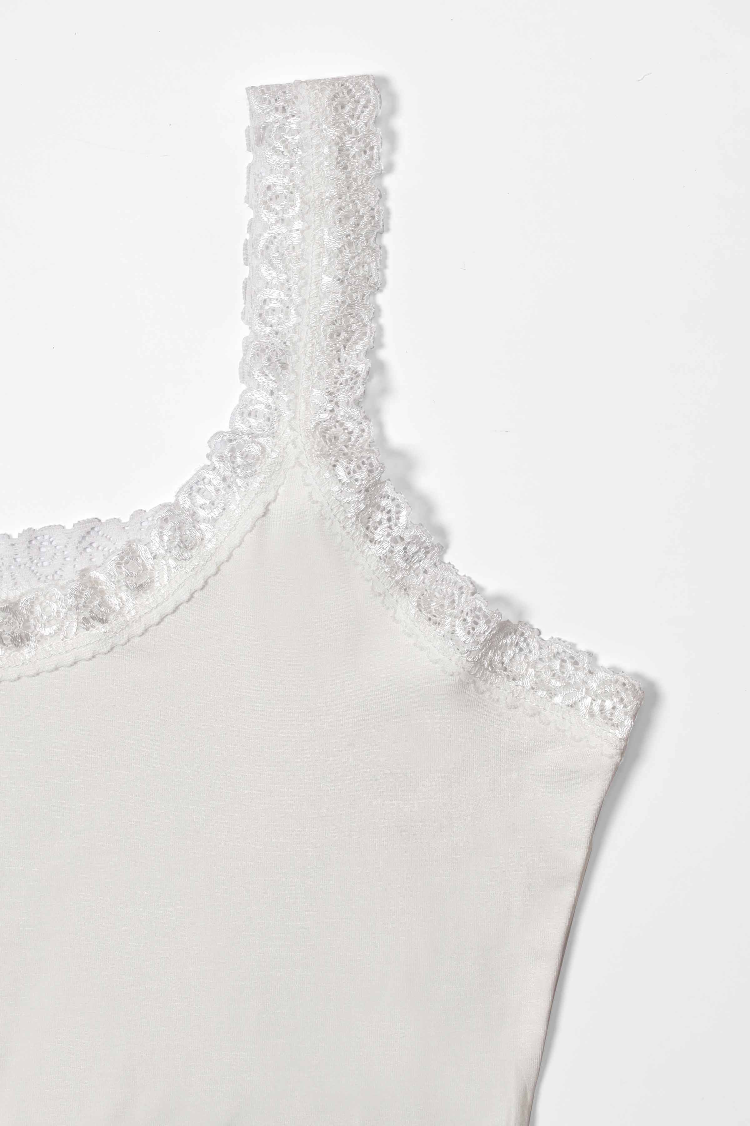 NishatUK - Off White Solids Cotton 1-piece ready to wear Camisole