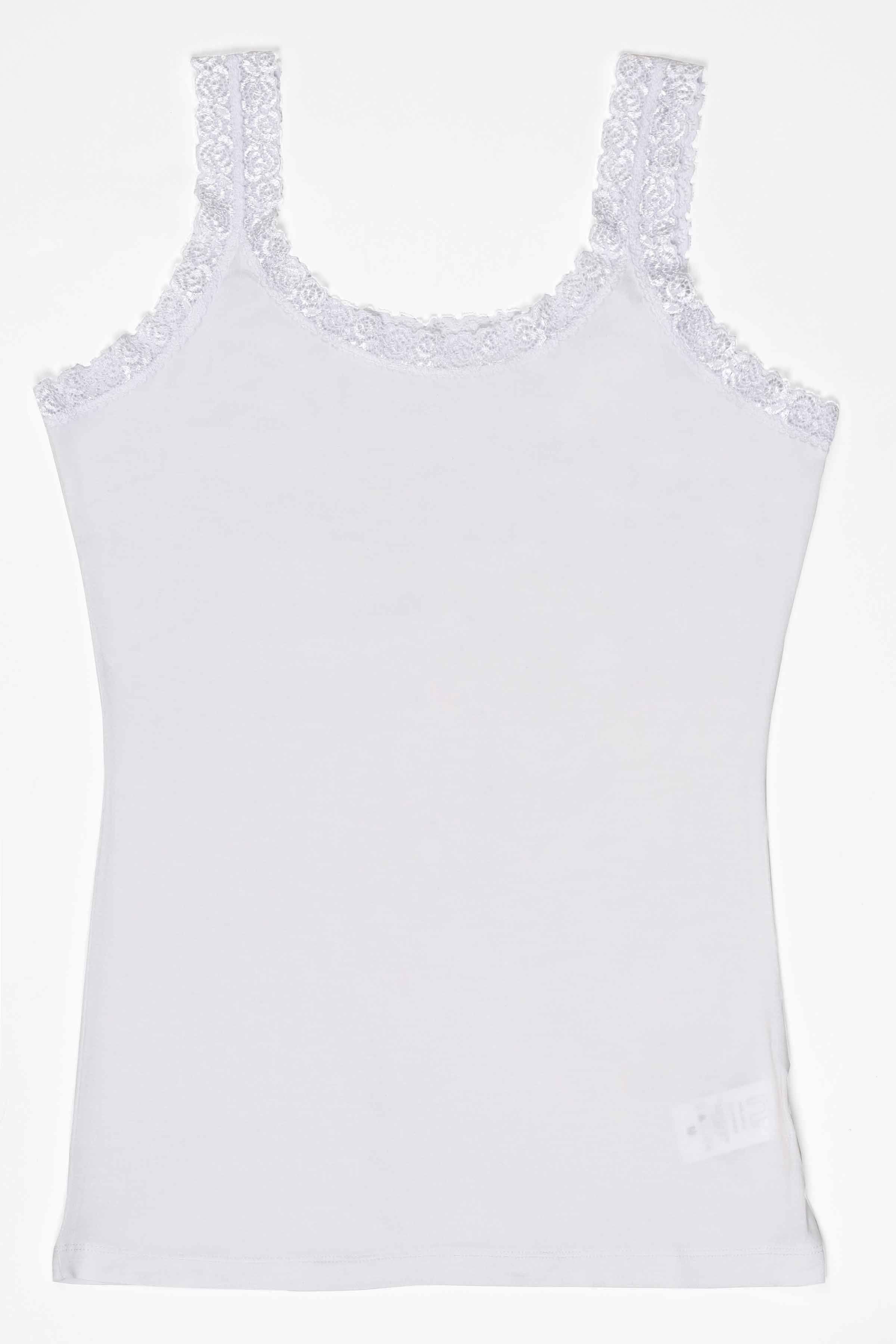 NishatUK - White Solids Cotton 1-piece ready to wear Camisole