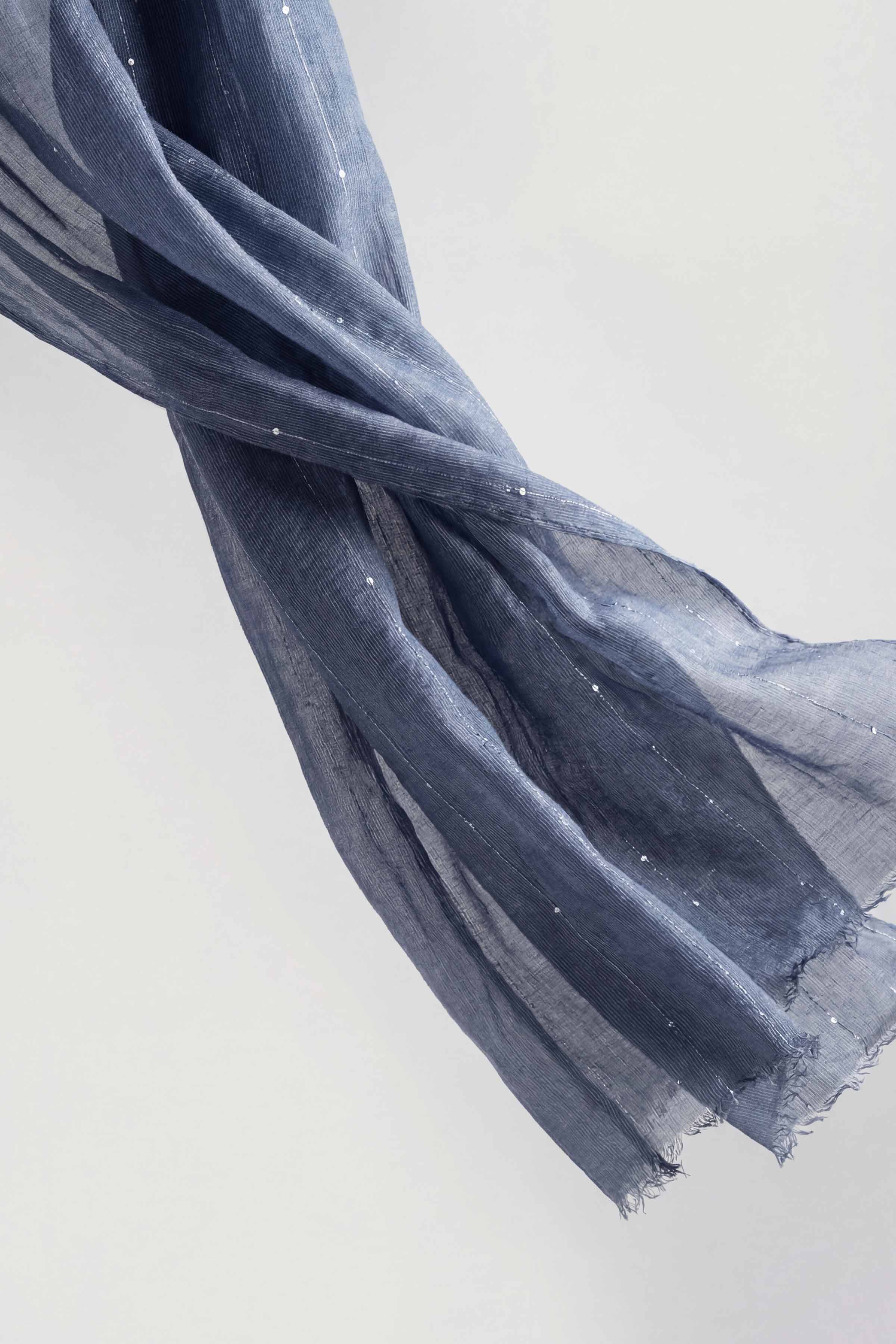 Navy Women Scarf-443392121