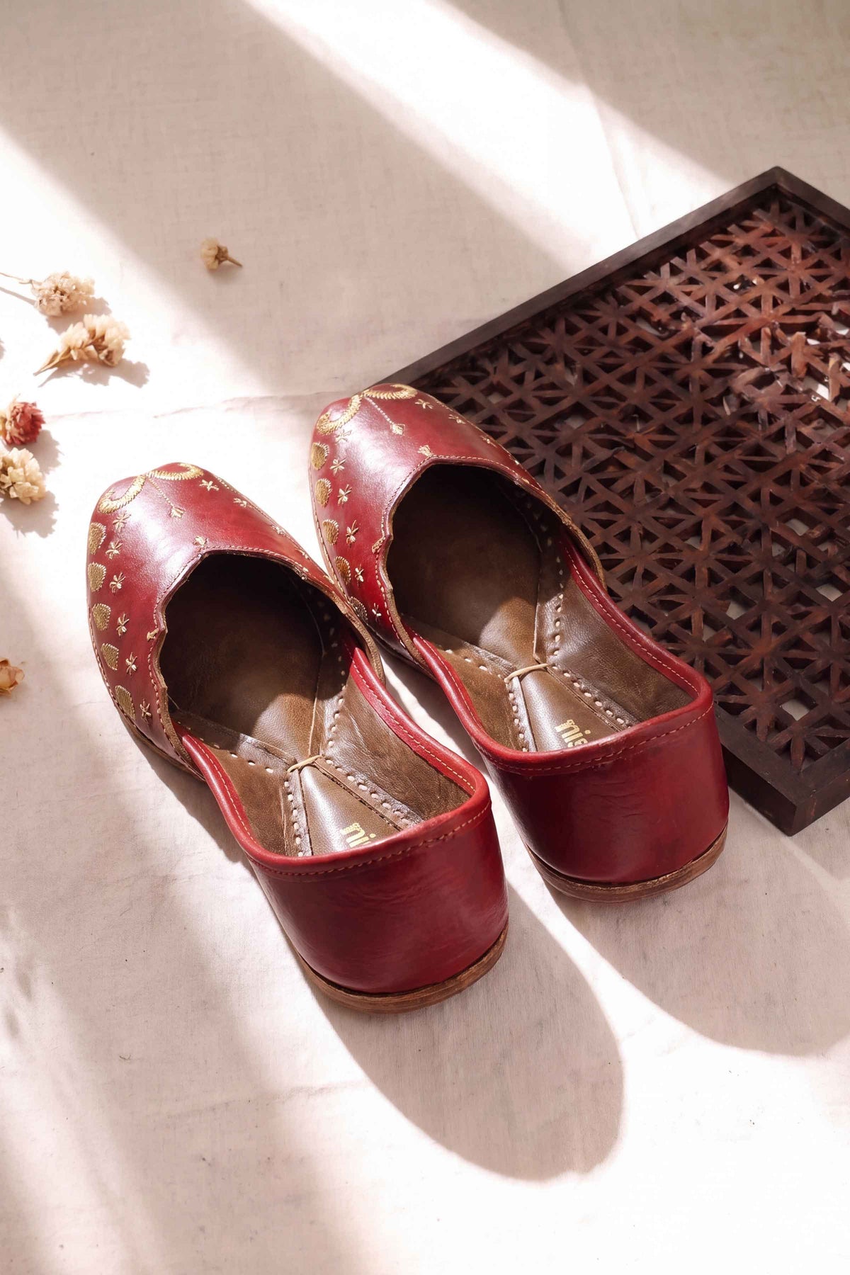 Maroon Khussa-1718213722 - for Women - Shoes Collection | Nishat UK | Shop Online