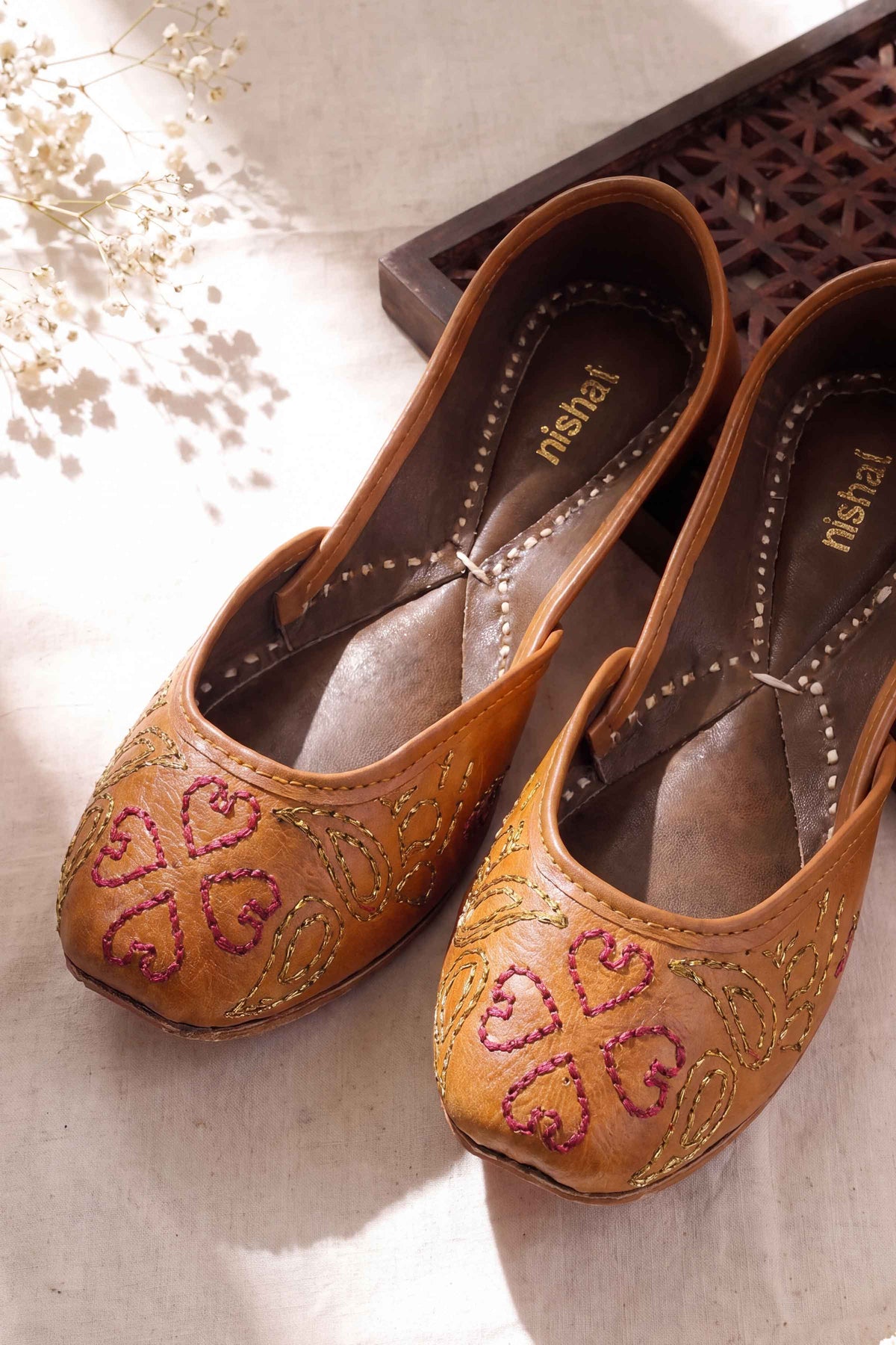 Brown Khussa-1718243713 - for Women - Shoes Collection | Nishat UK | Shop Online