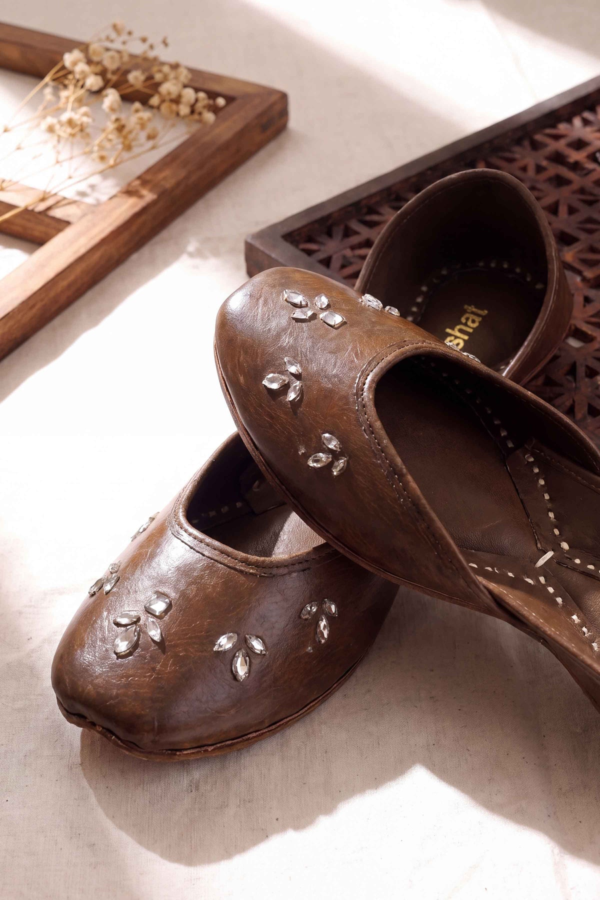 Brown Khussa-1718243713 - for Women - Shoes Collection | Nishat UK | Shop Online