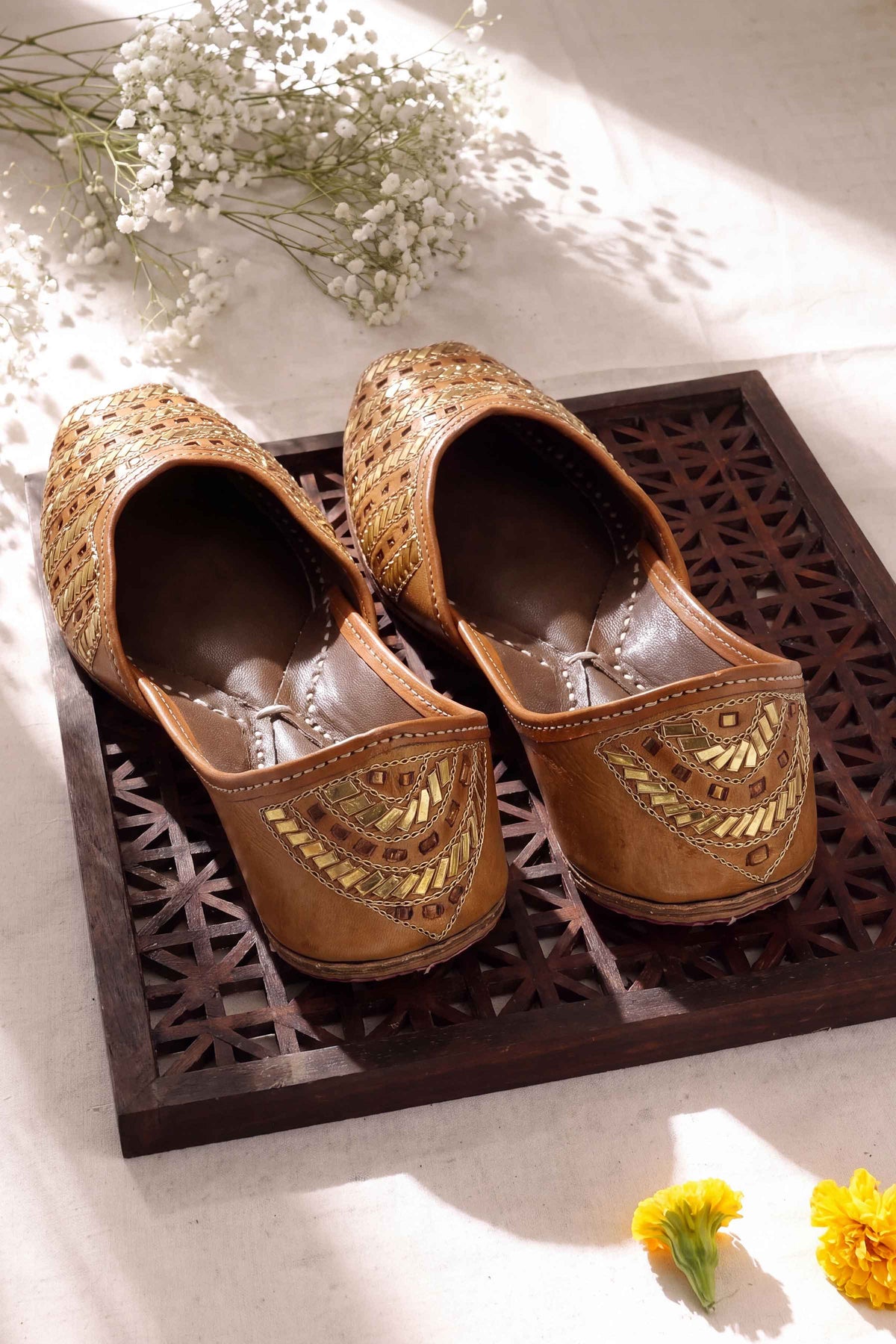 Beige Khussa-1718293718 - for Women - Shoes Collection | Nishat UK | Shop Online