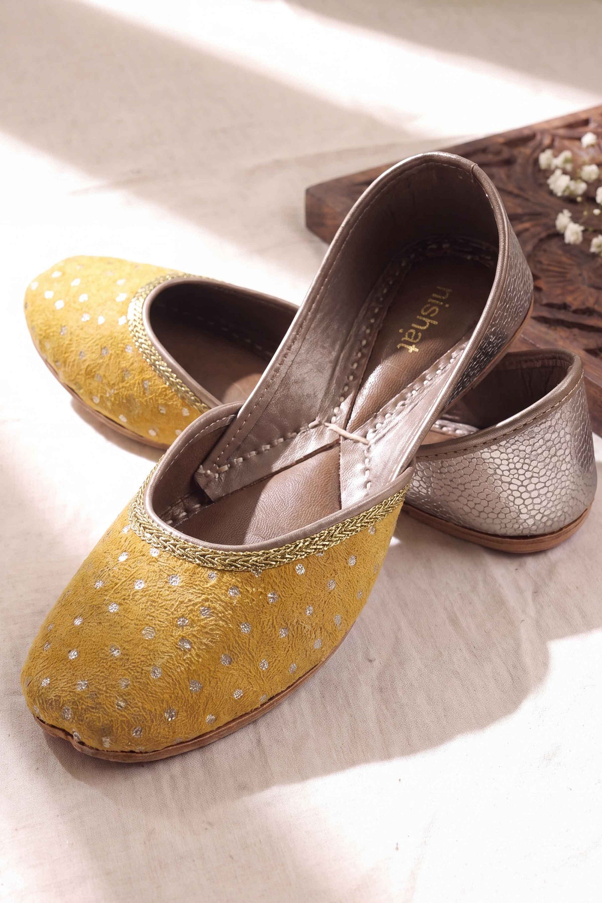 Yellow Khussa-1718343702 - for Women - Shoes Collection | Nishat UK | Shop Online