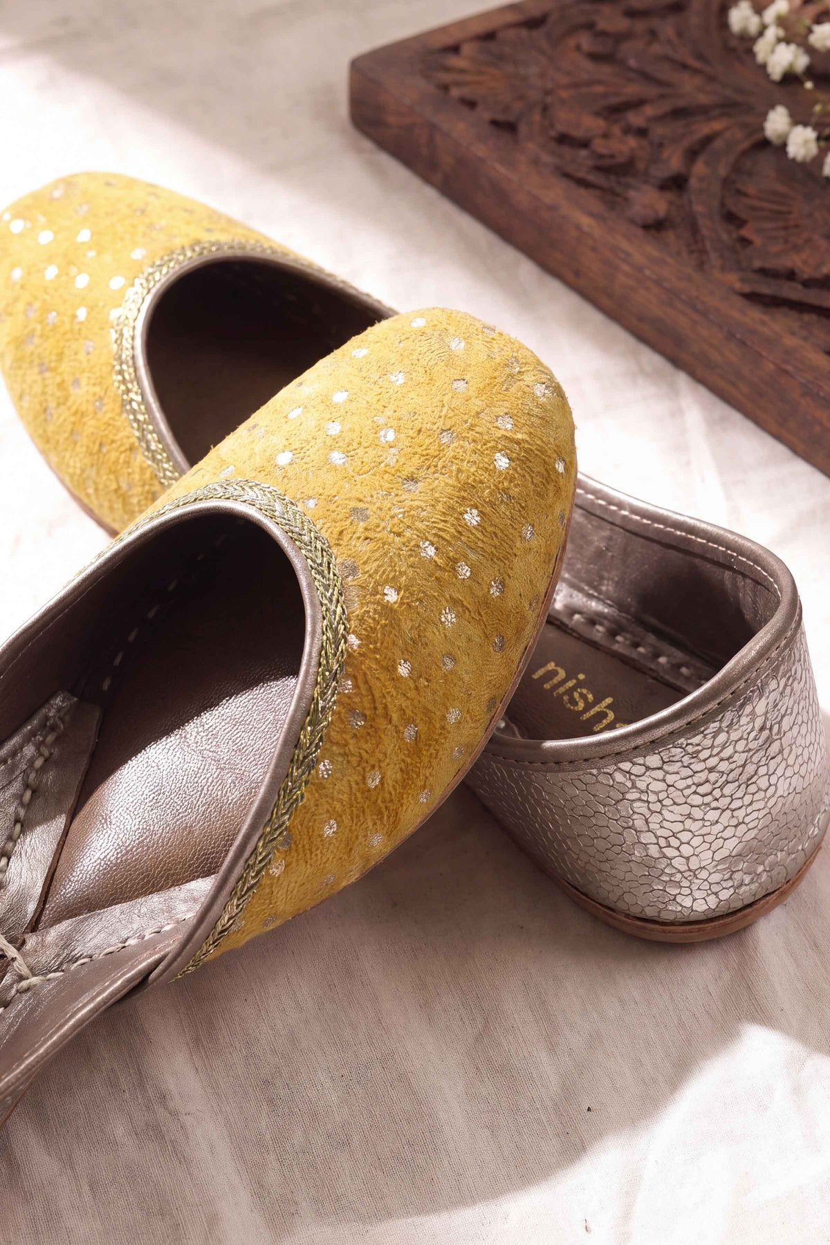 Yellow Khussa-1718343702 - for Women - Shoes Collection | Nishat UK | Shop Online