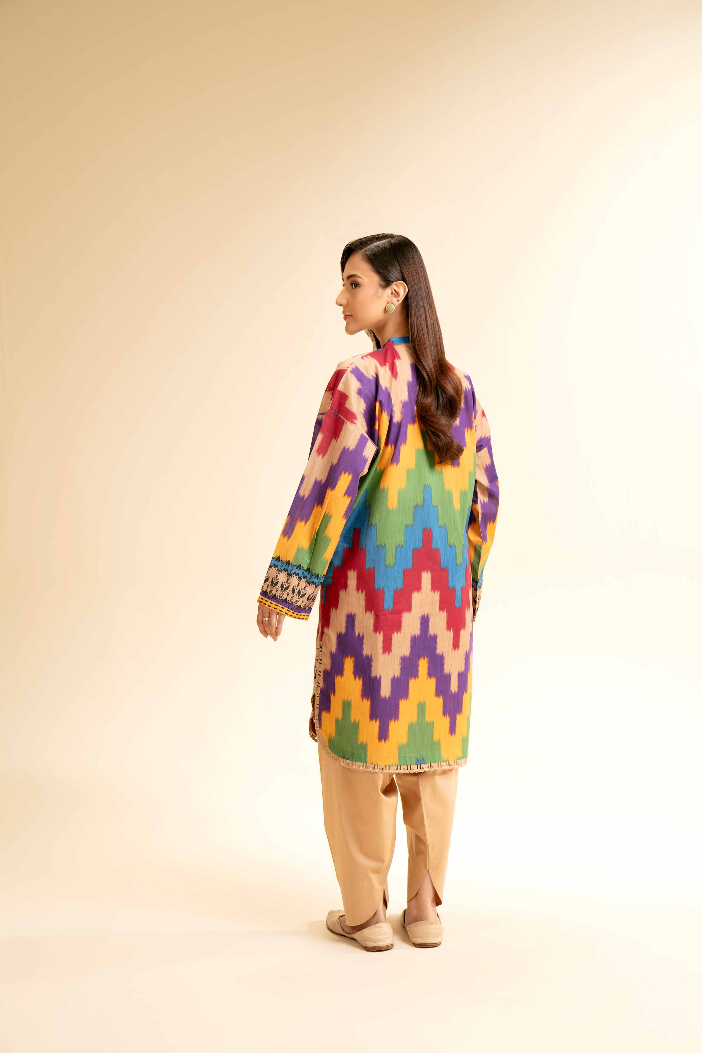 NishatUK - Multi Embroidered Lawn 2-piece unstitched Dress