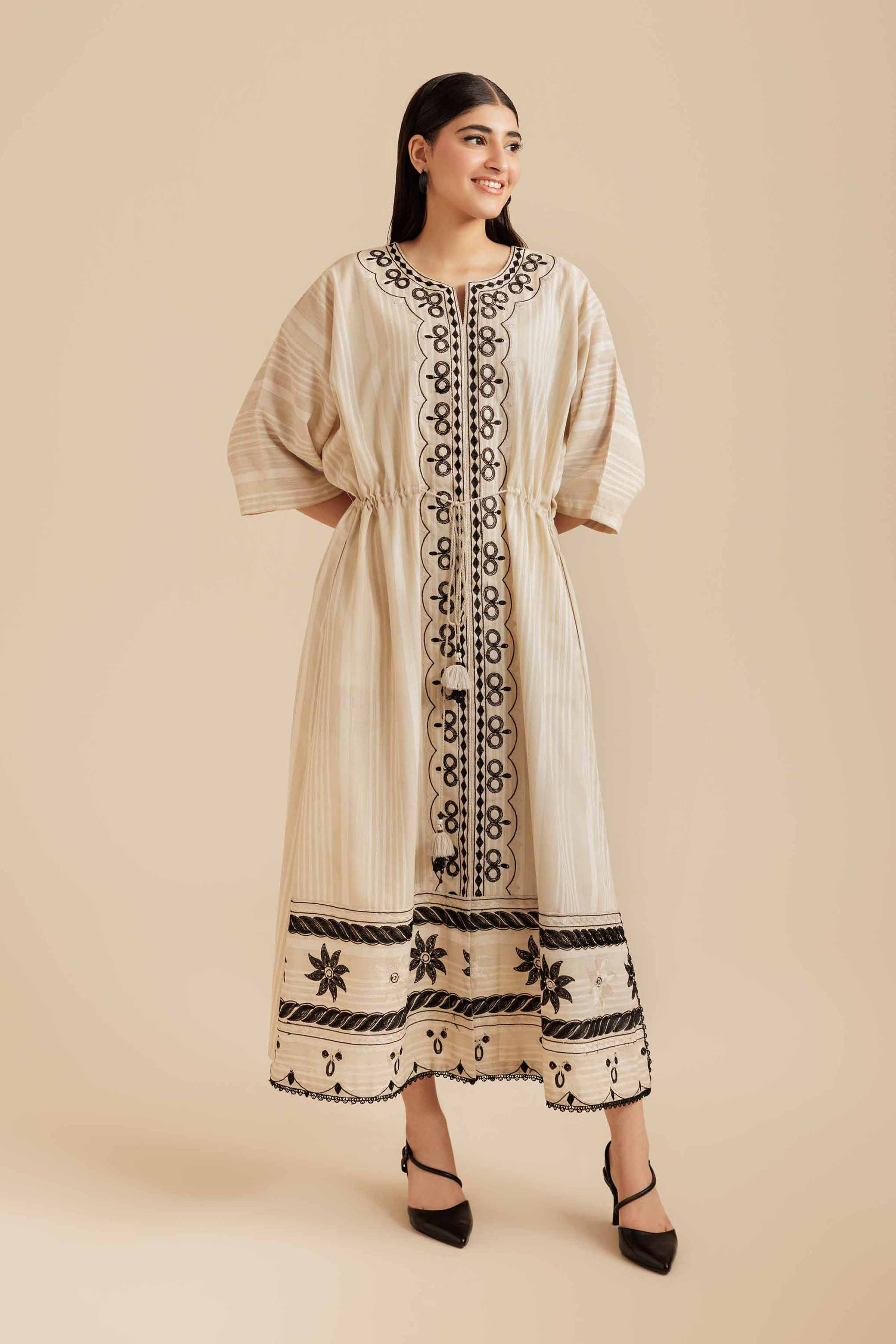 Embroidered Dress - AS25-109 for Women - Pret Collection | Nishat | Shop Online