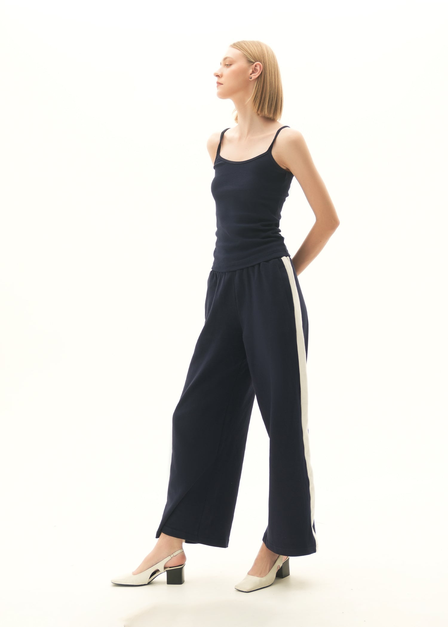 NishatUK - Blue Solids Cotton 1-piece ready to wear Long Dress