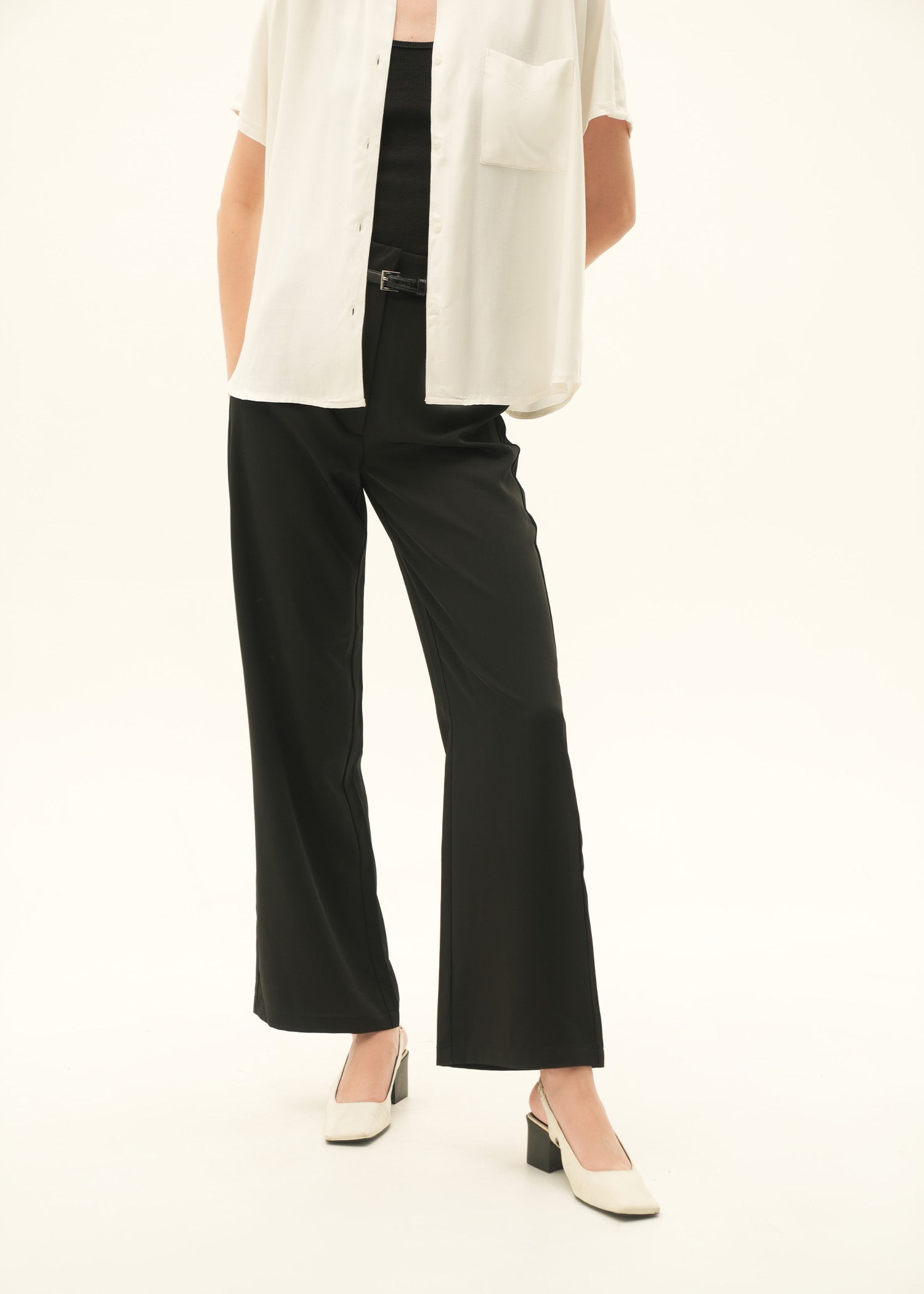 NishatUK - White Solids Viscose 1-piece ready to wear Shirt