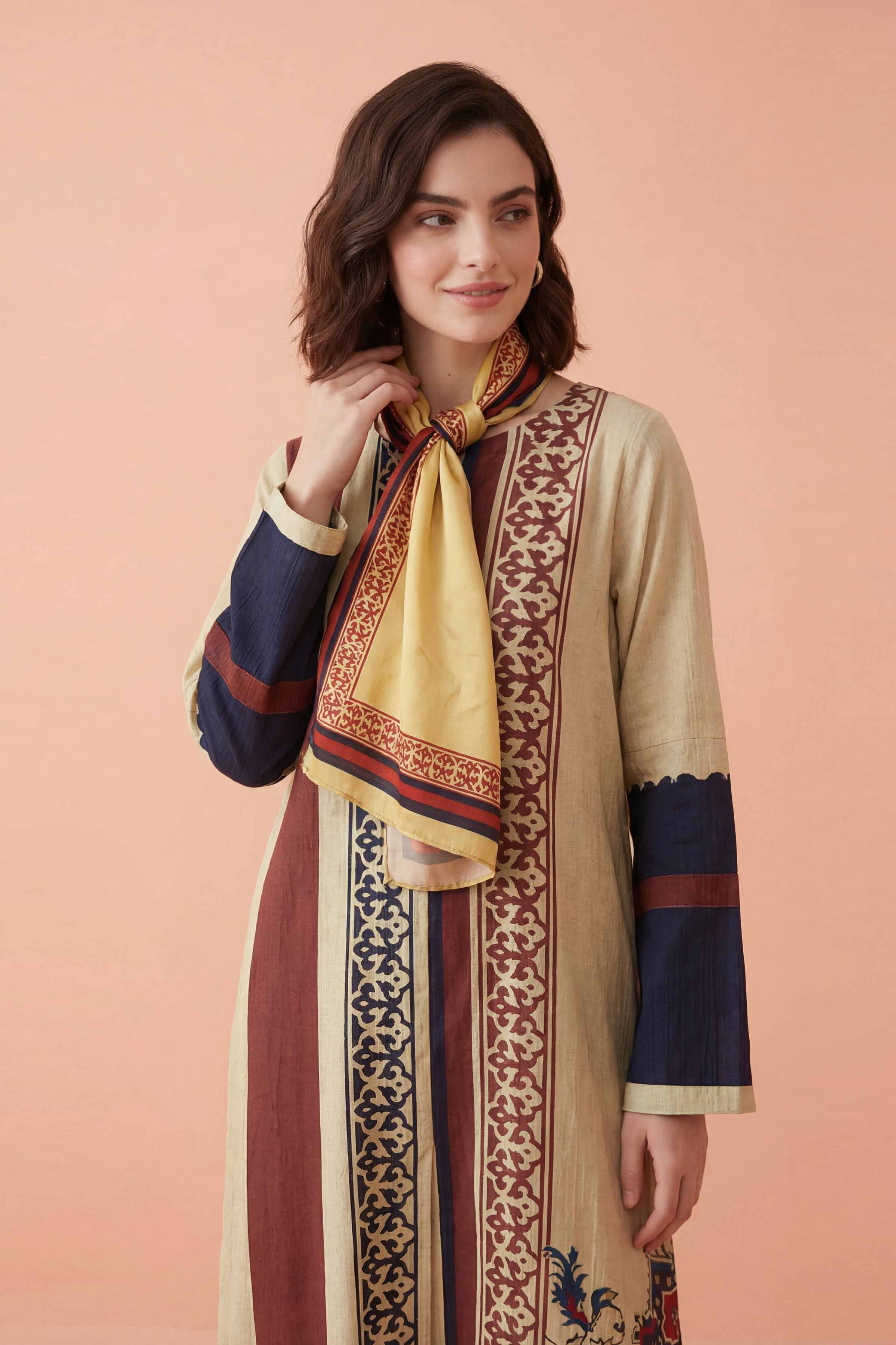 NishatUK - Multi Printed Sear Sucker 2-piece ready to wear Dress