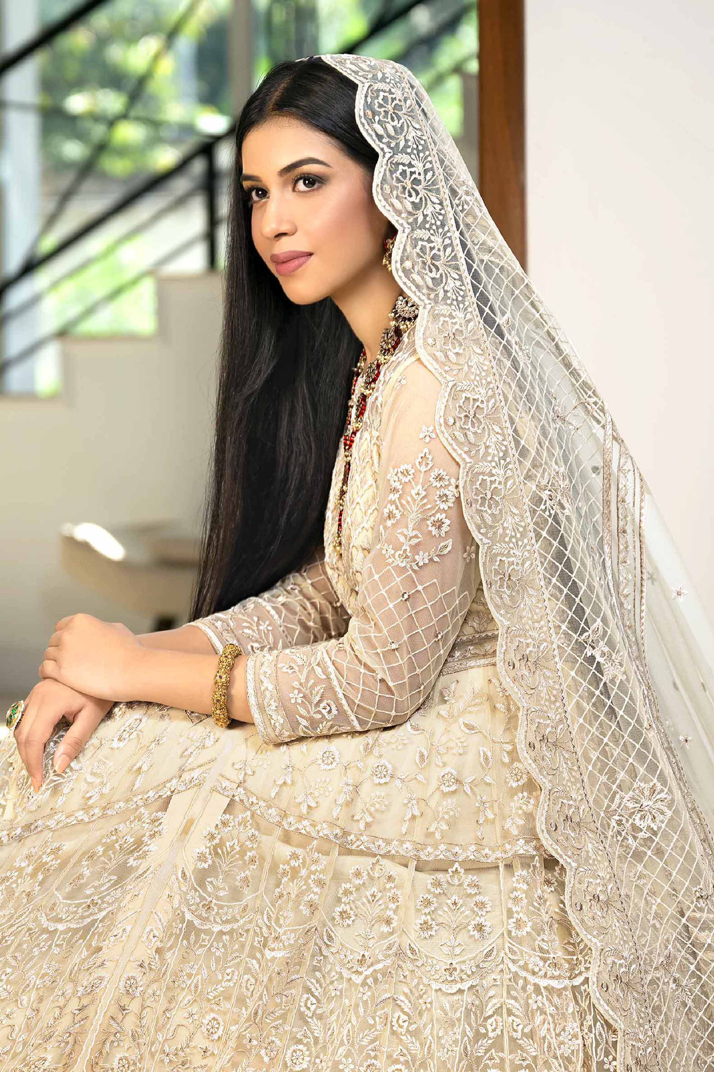 NishatUK - Lime Embroidered Silk 2-piece ready to wear Dress