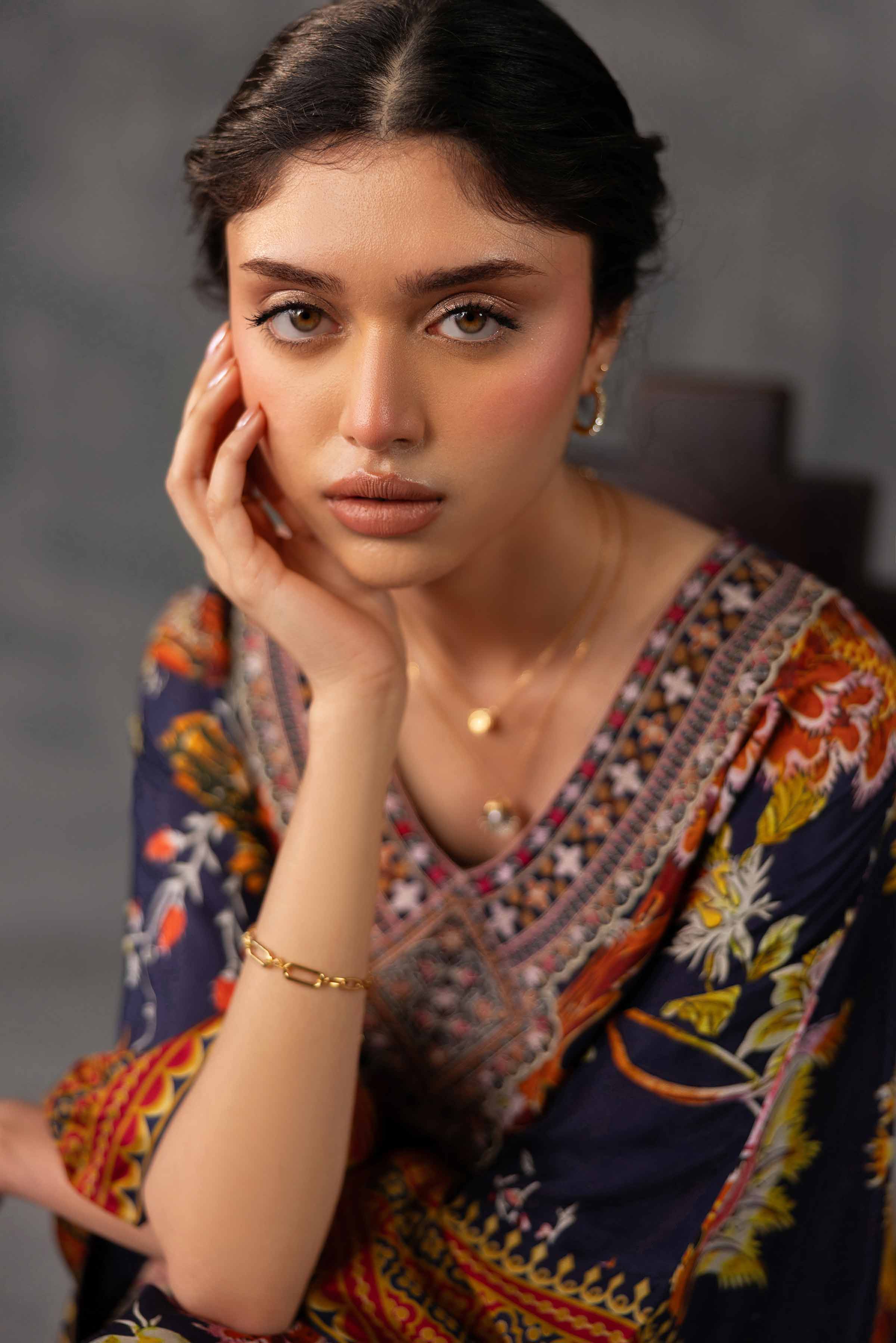 Nishat UK - Multi Embroidered Silk 1-piece ready to wear luxury