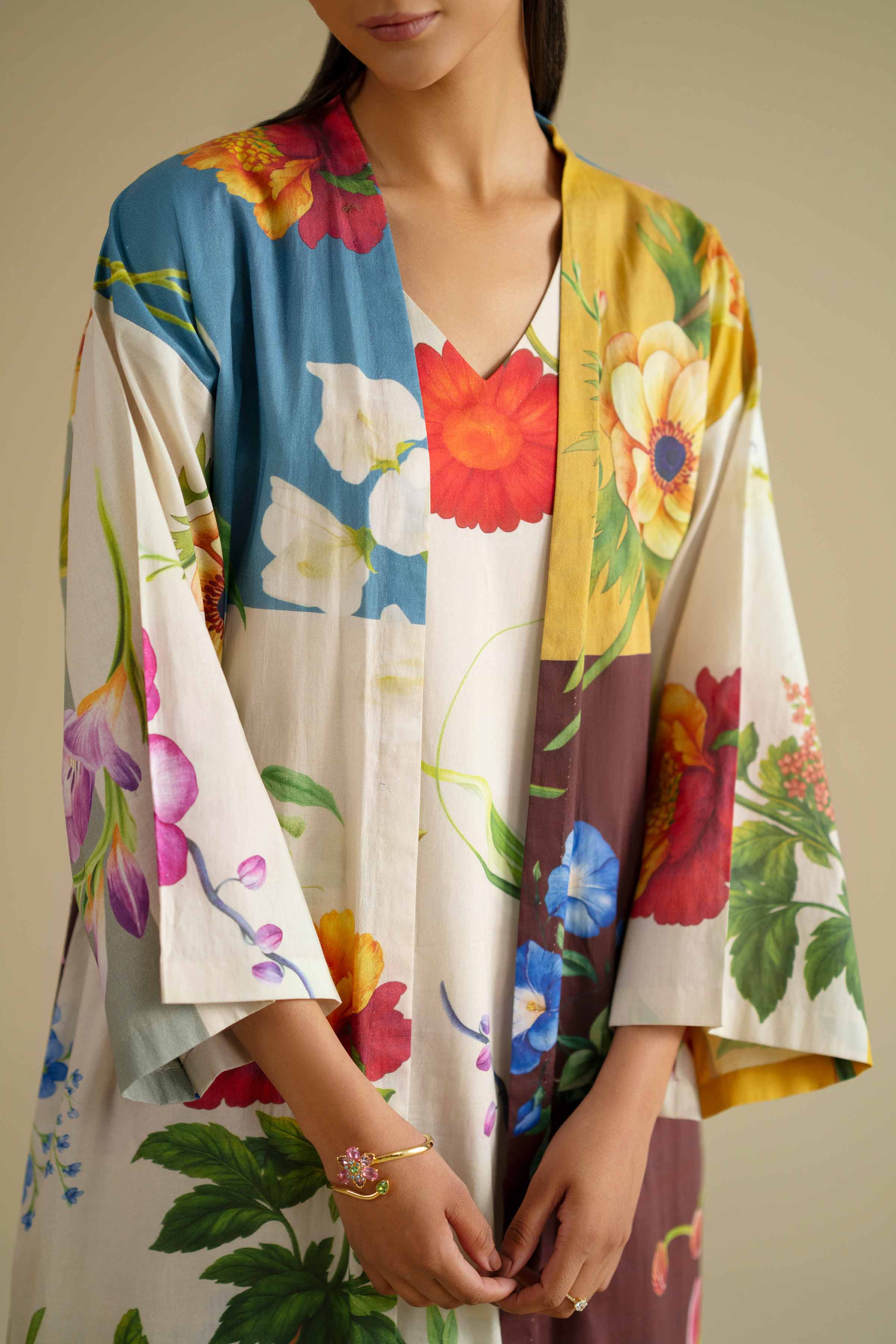 NishatUK - Multi Printed Cambric 3-piece ready to wear Suit