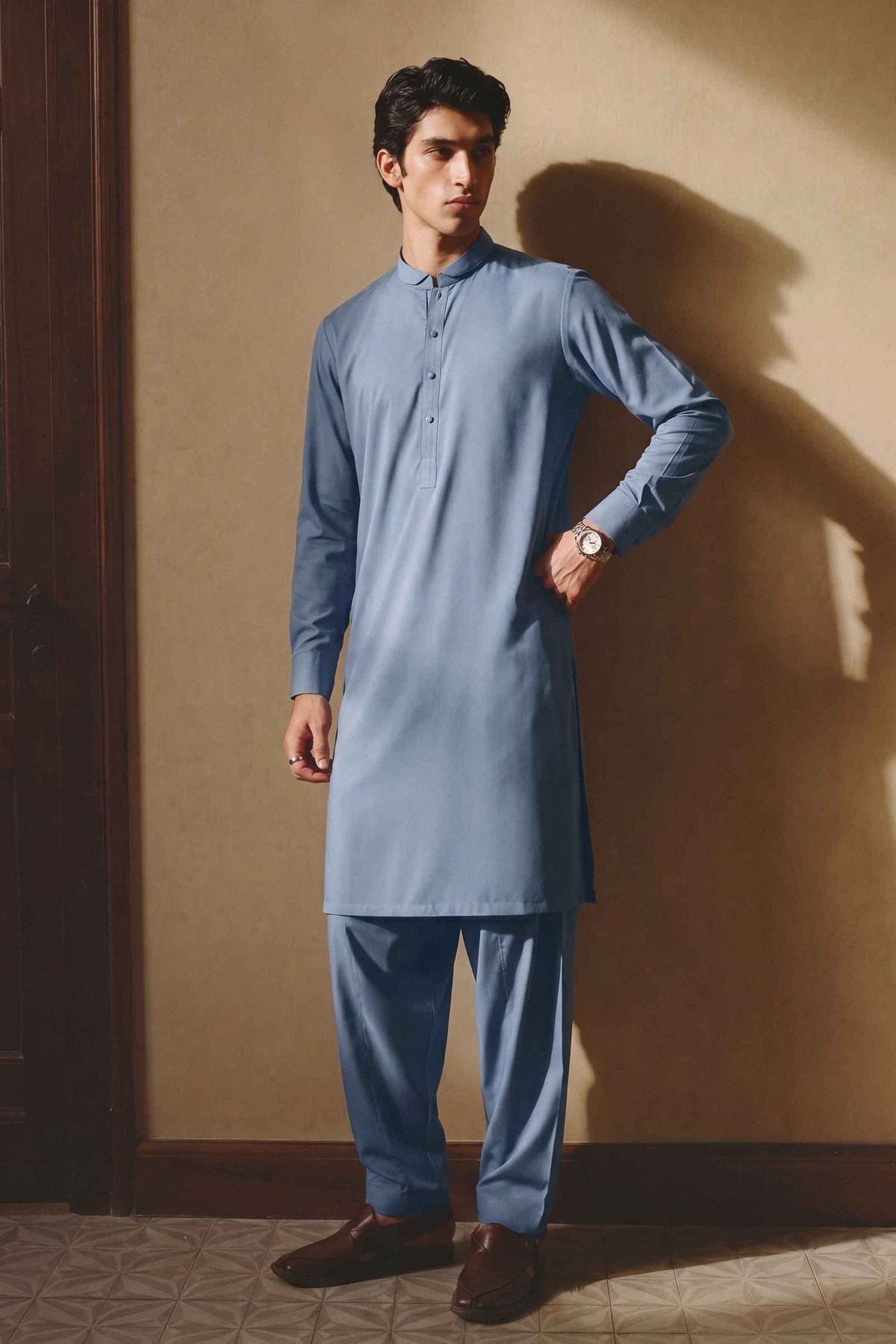 Nishat UK - Grey Solids Boski 2 Pieces ready to wear