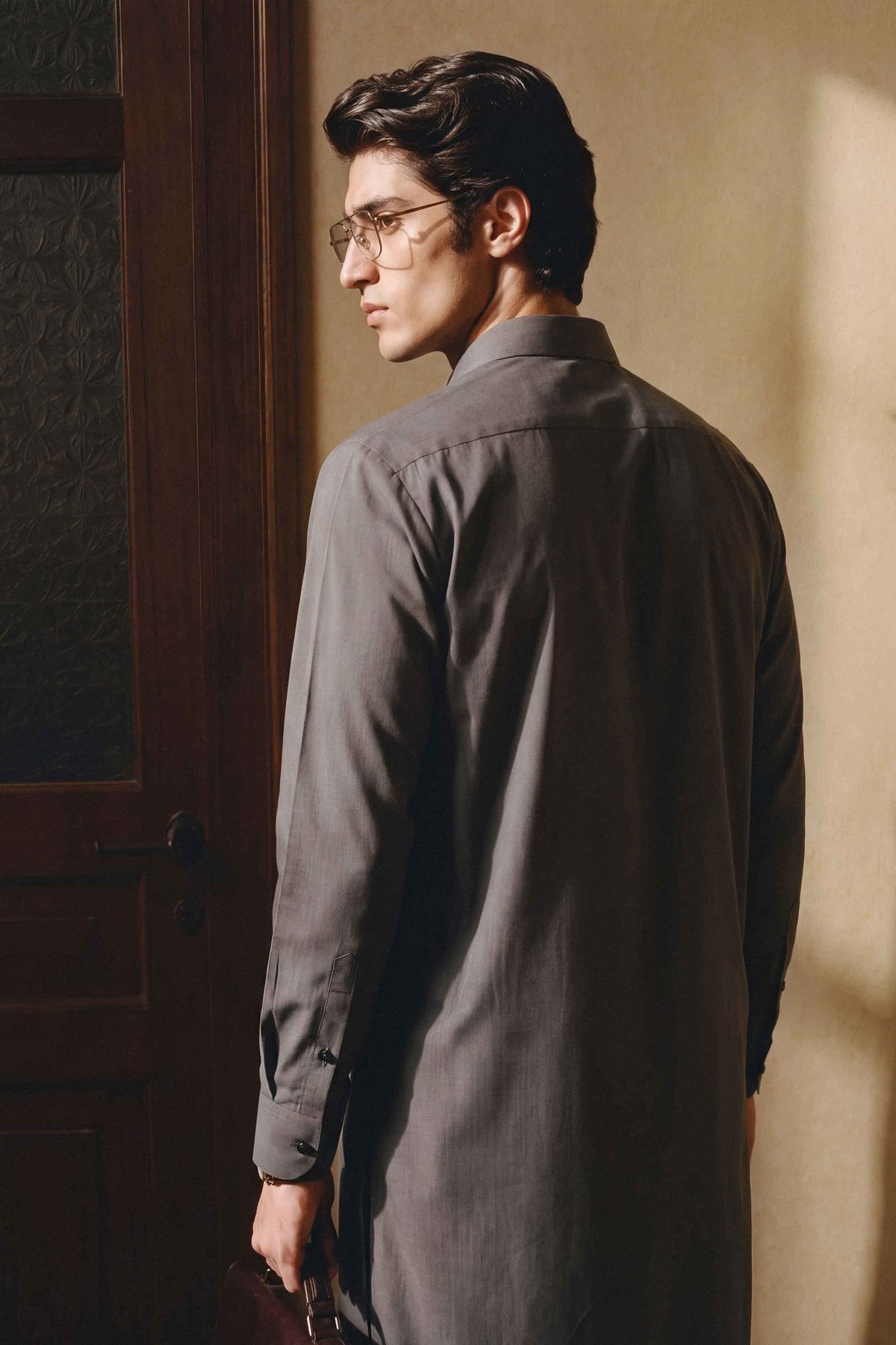 Nishat UK - Grey Solids Wash & Wear 2 Pieces ready to wear