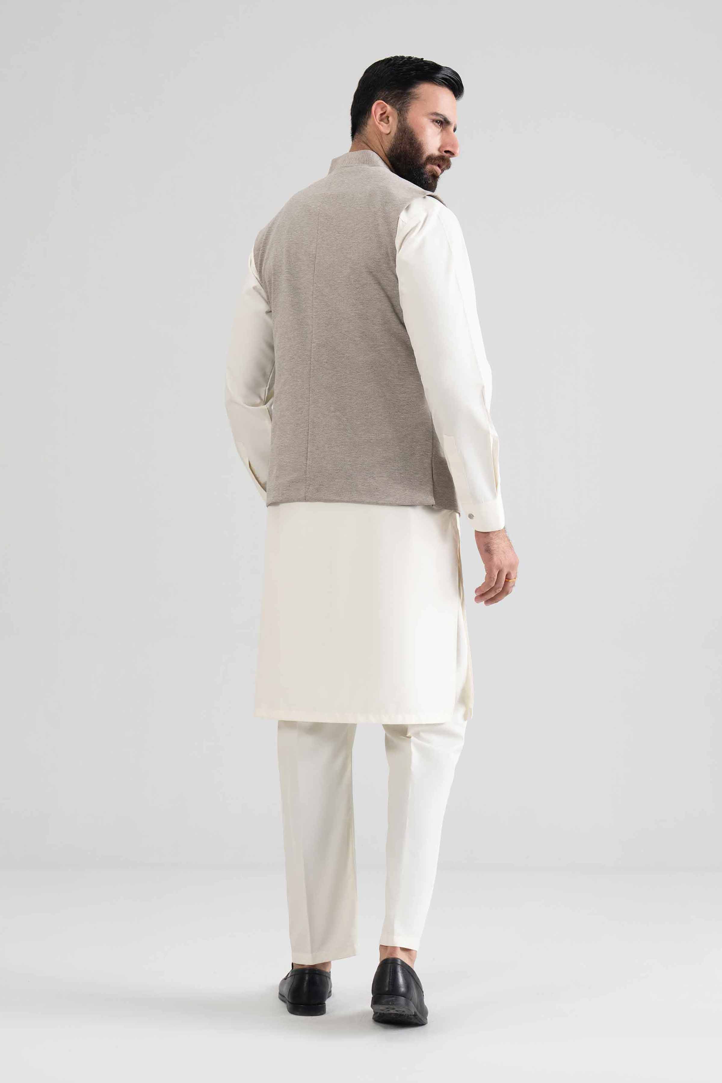 NishatUK - Off White Solids Boski 3-piece ready to wear Suit