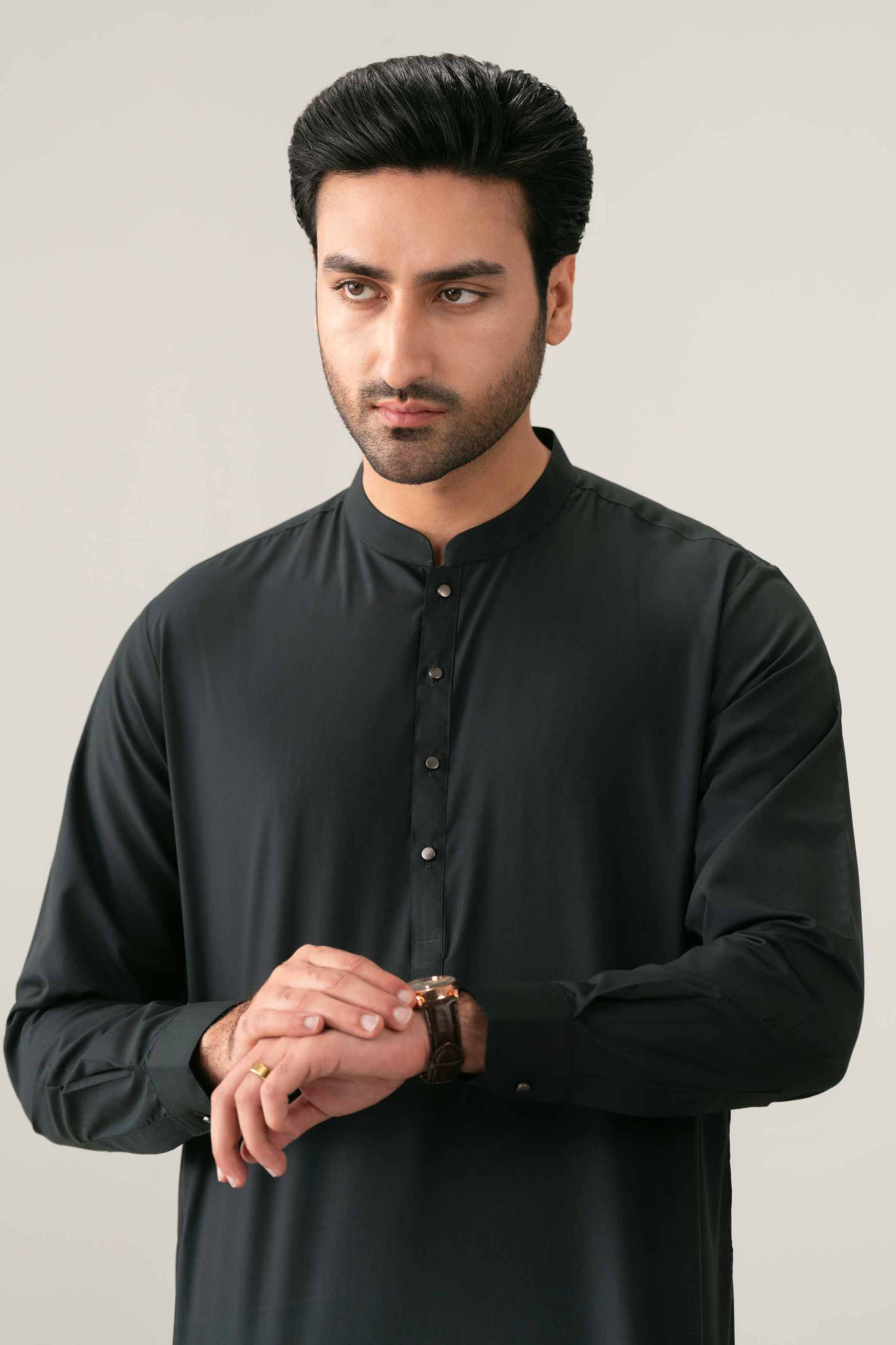 Nishat UK - Black Solids PV 2-piece ready to wear suit