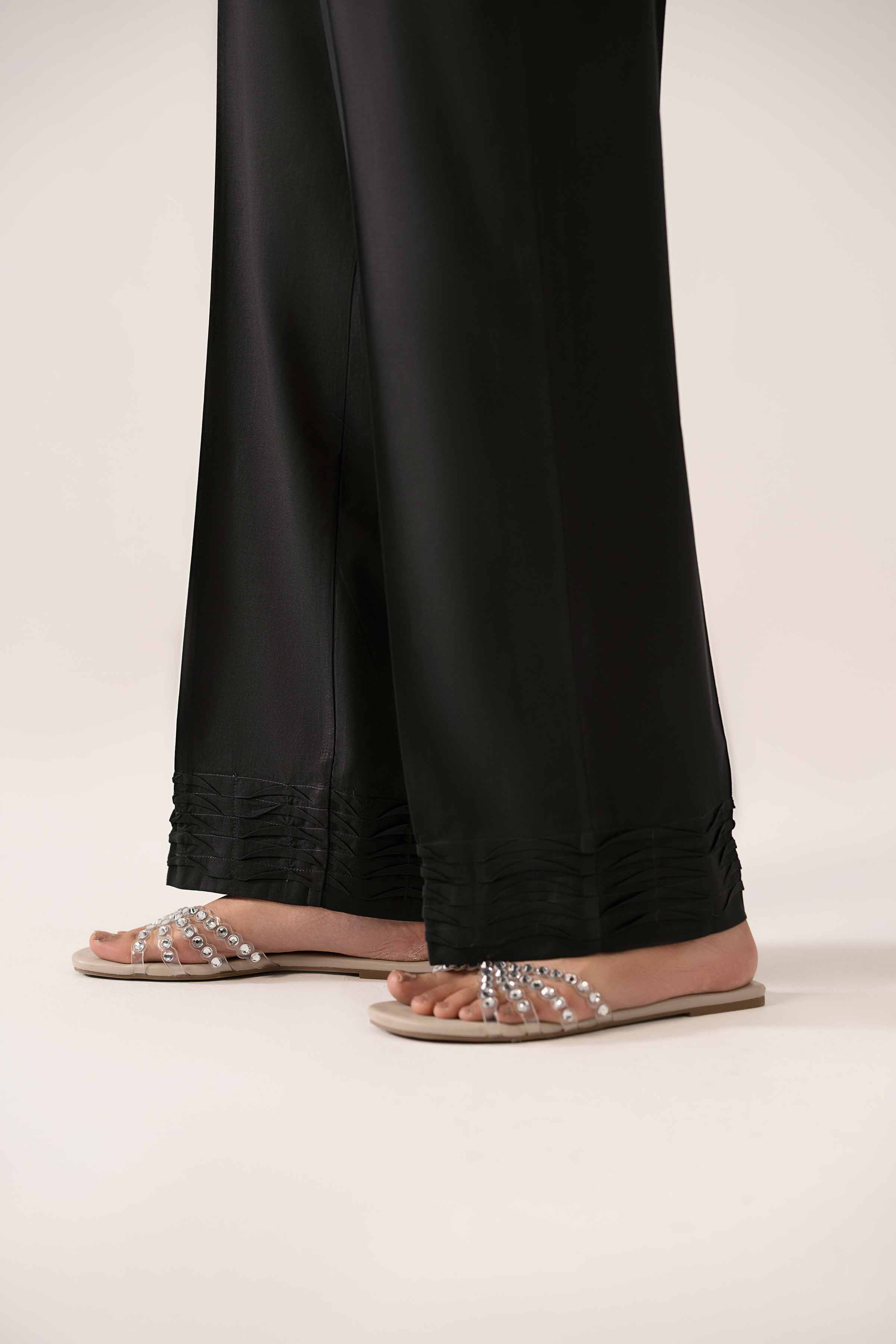 NishatUK - Brown Solids Cambric 1-piece ready to wear Trouser