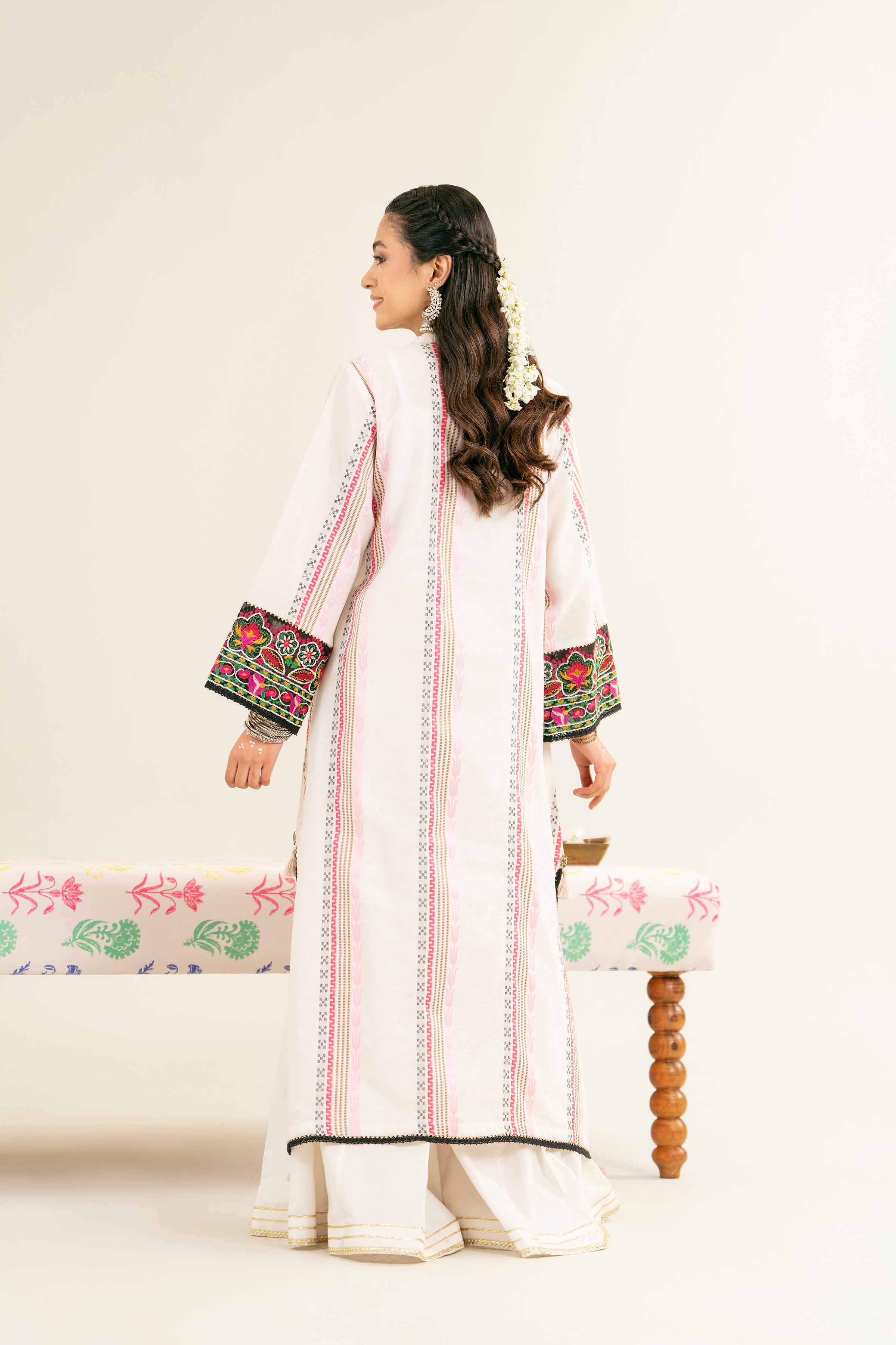 NishatUK - Multi Embroidered Jacquard 1-piece ready to wear Shirt