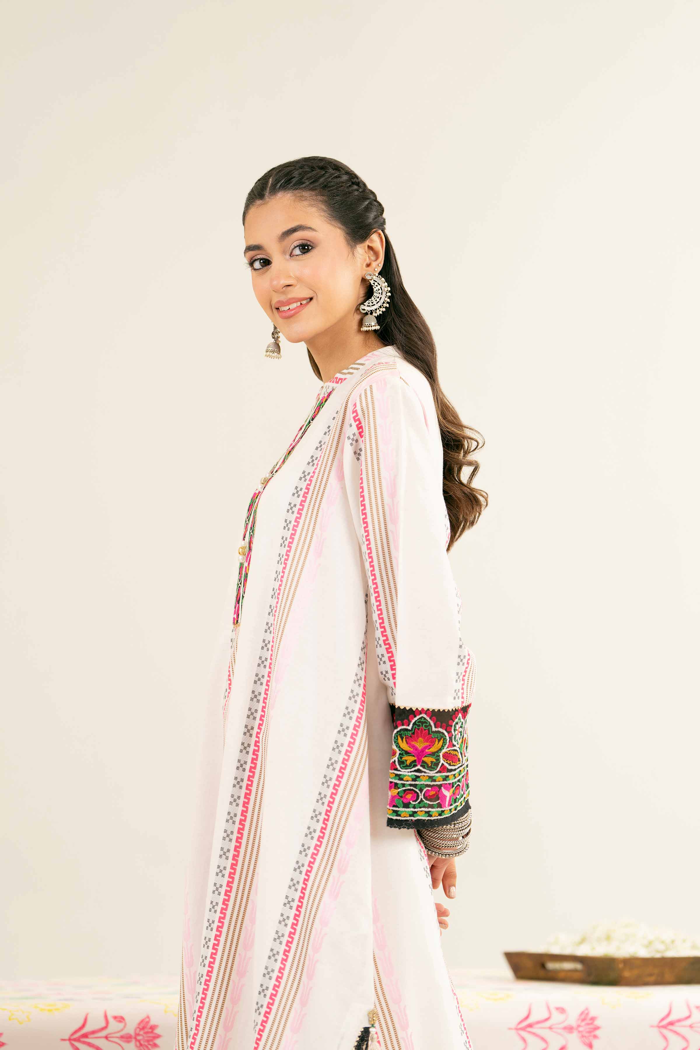 NishatUK - Multi Embroidered Jacquard 1-piece ready to wear Shirt