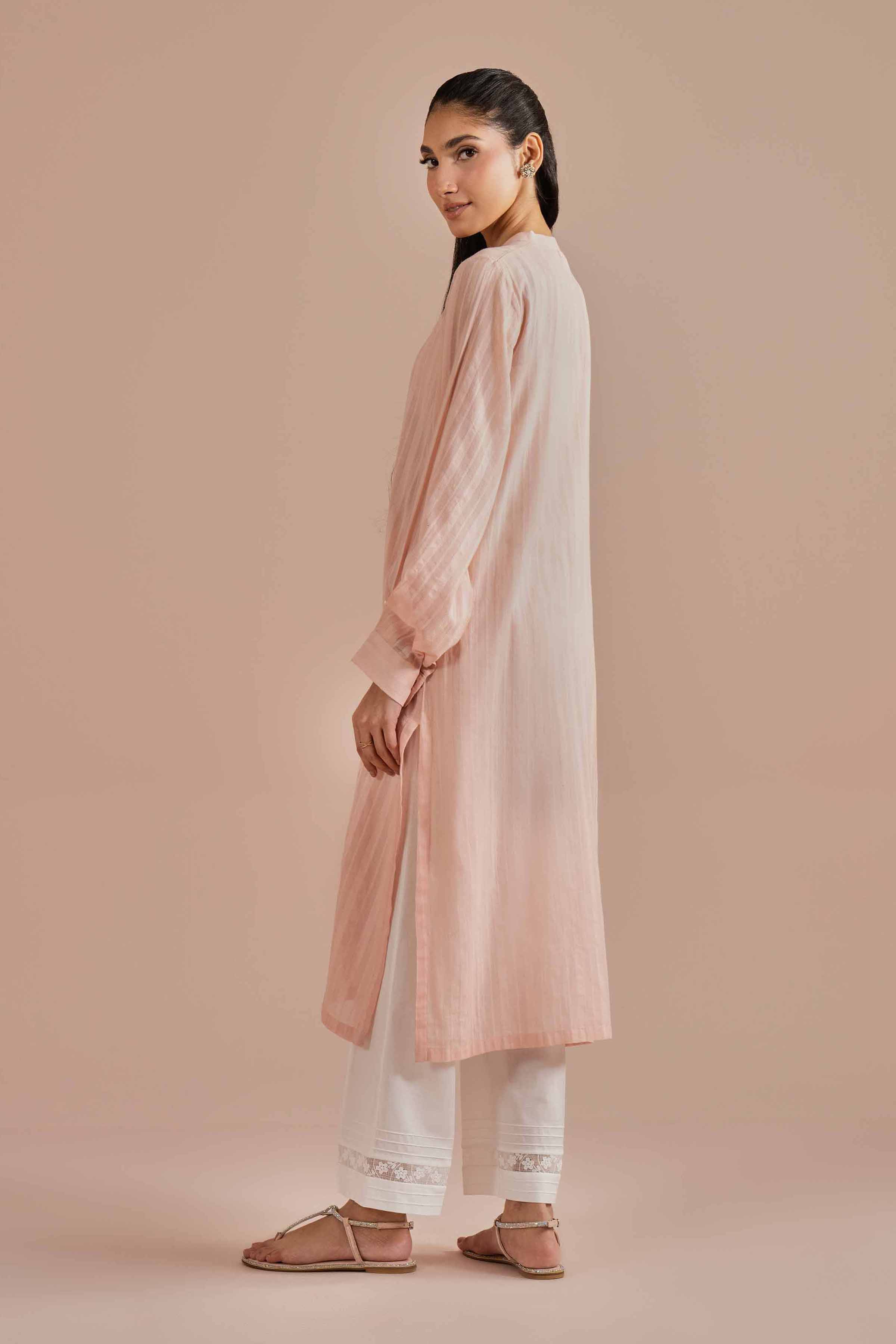 Embroidered Shirt - PE26-08 for Women - Pret Collection | Nishat | Shop Online