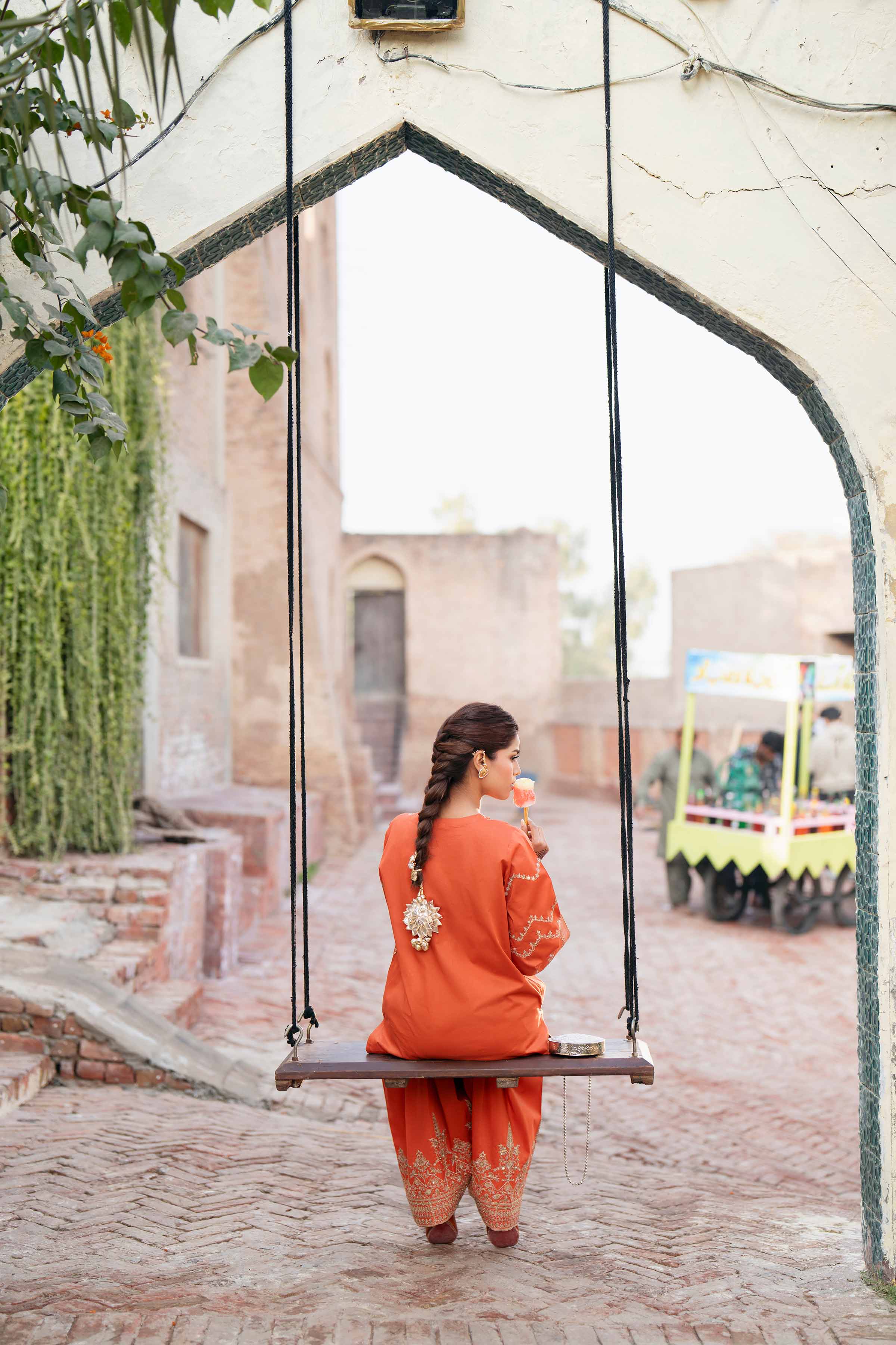 2 Piece - Embroidered Suit - PE26-243