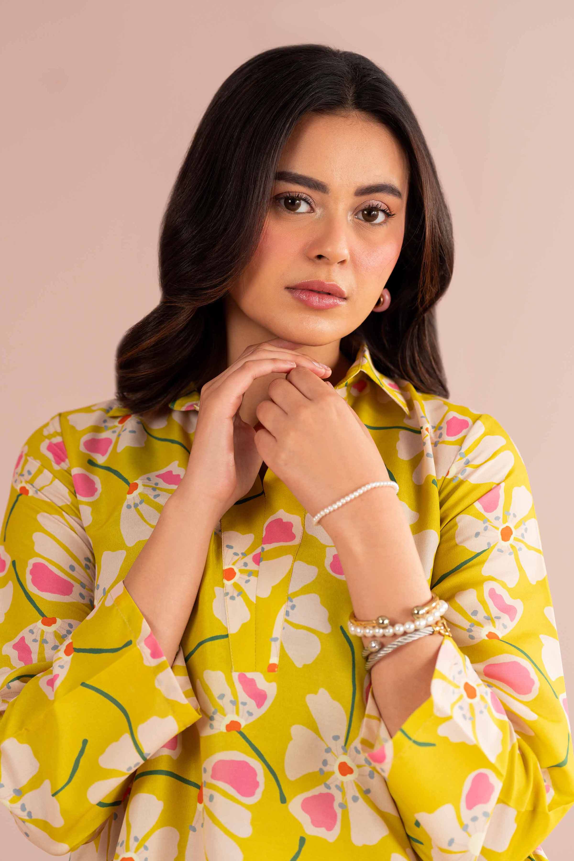 NishatUK - Pink Printed Lawn 2-piece ready to wear Dress