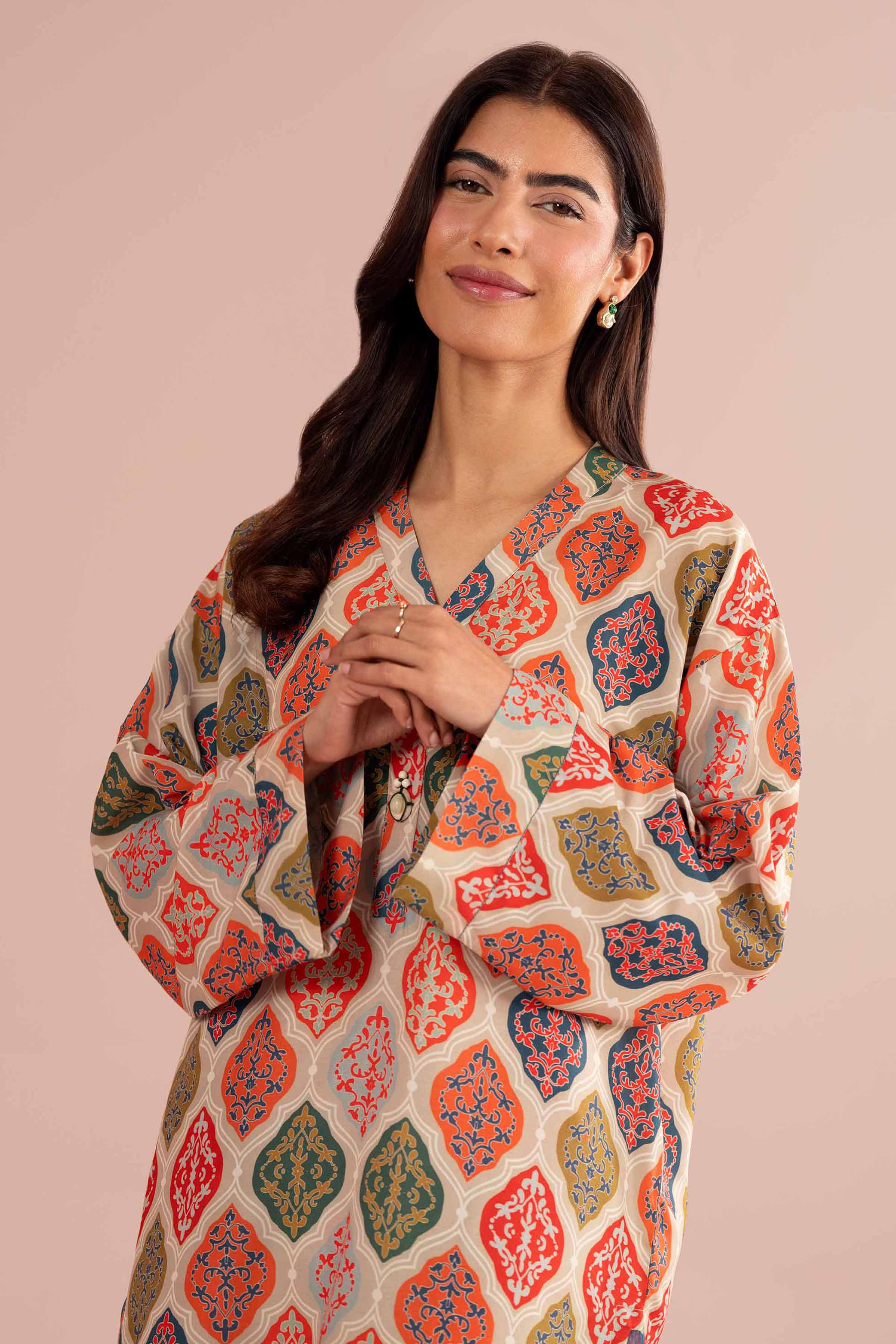 2 Piece - Printed Suit - PE26-364