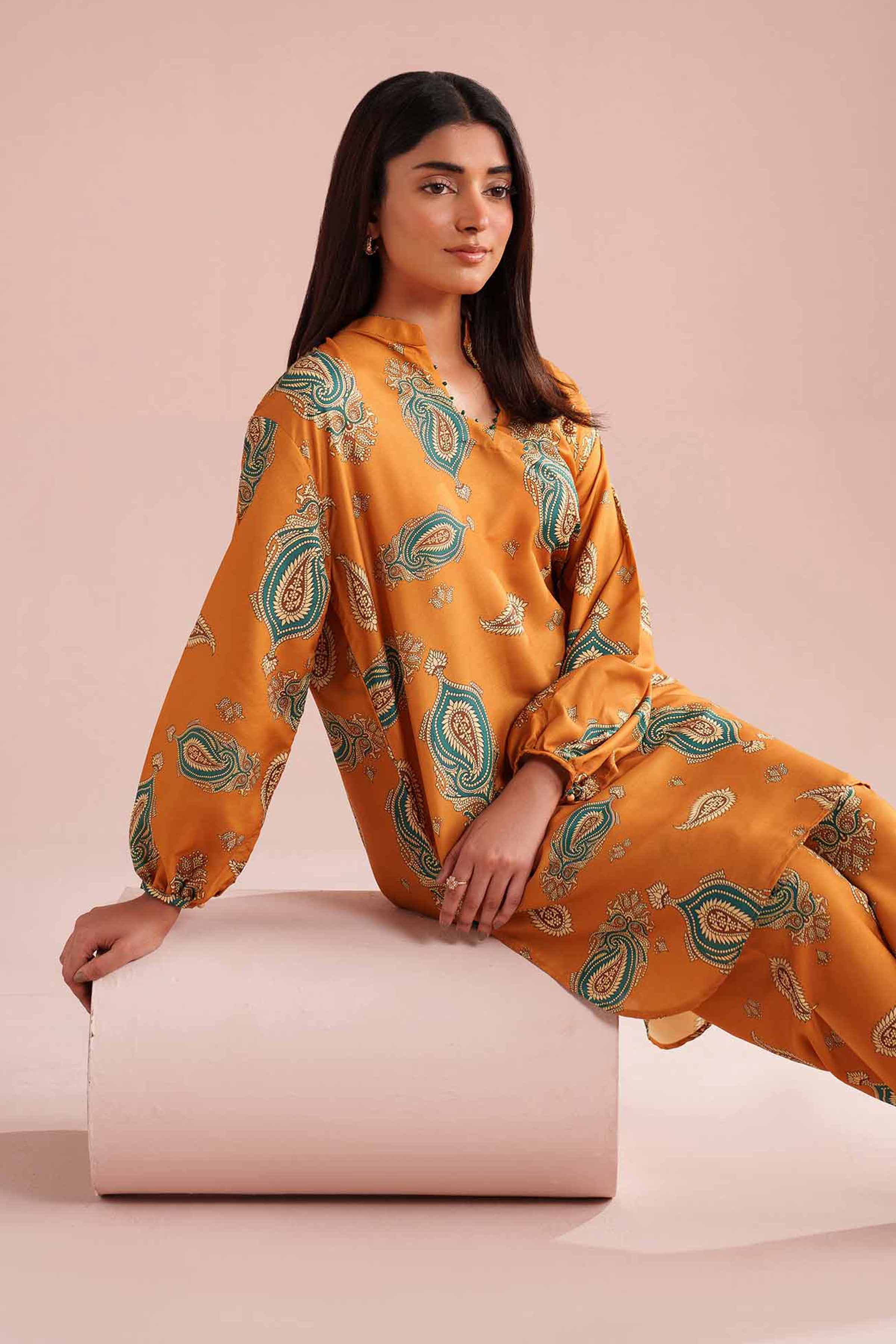 2 Piece - Printed Suit - PE26-415 for Women - Pret Collection | Nishat | Shop Online