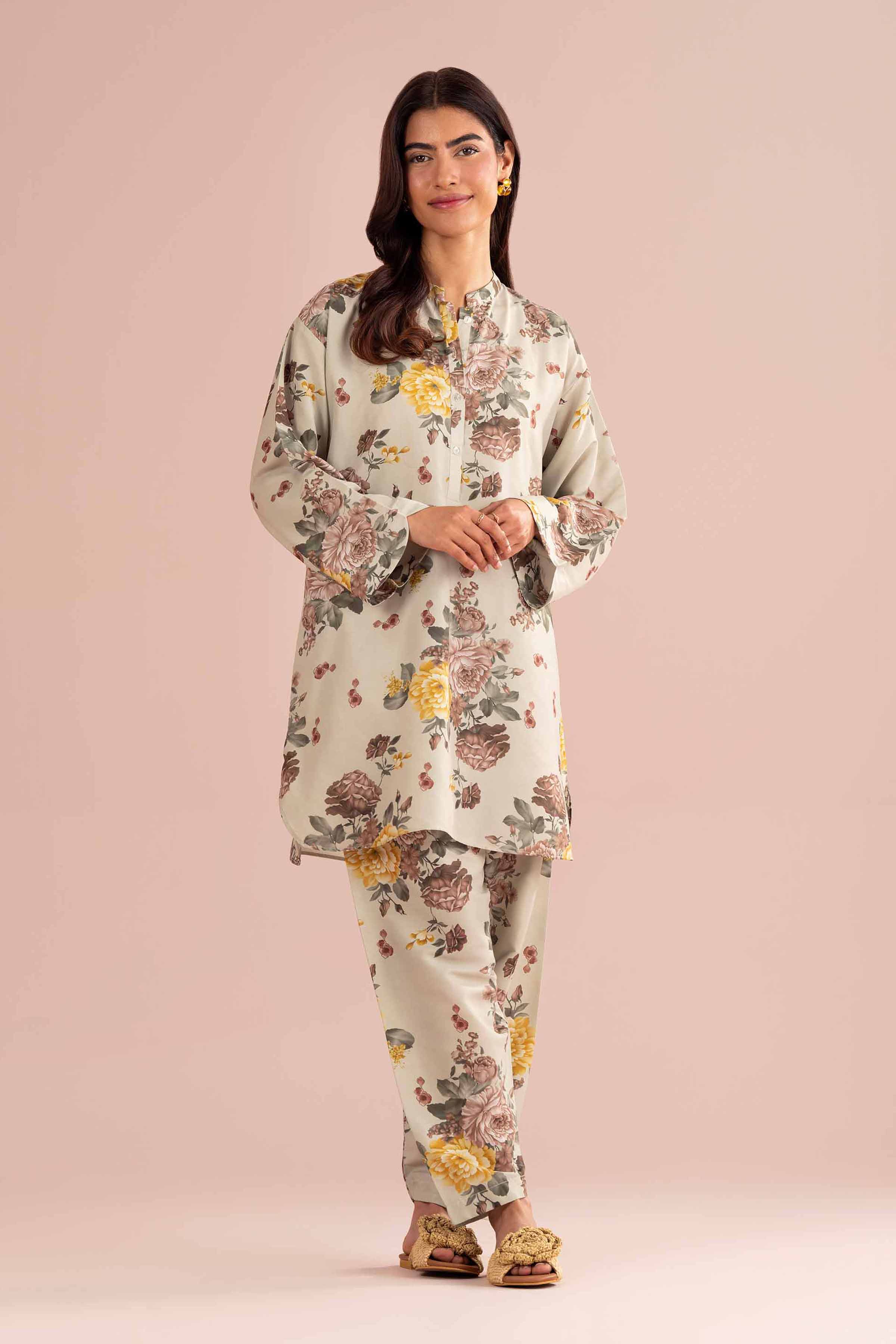 2 Piece - Printed Suit - PE26-419 for Women - Pret Collection | Nishat | Shop Online