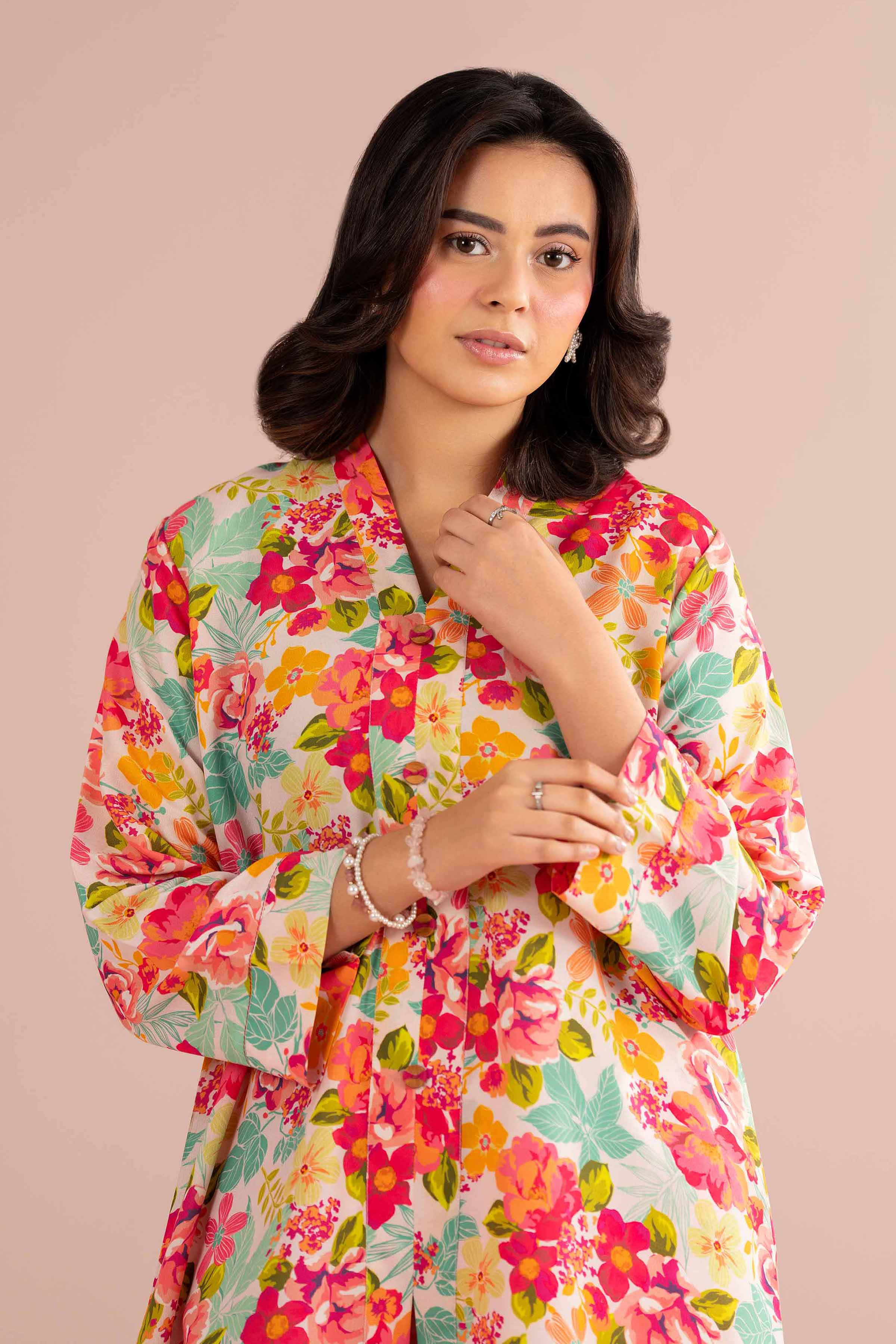 2 Piece - Printed Suit - PE26-423 for Women - Pret Collection | Nishat | Shop Online