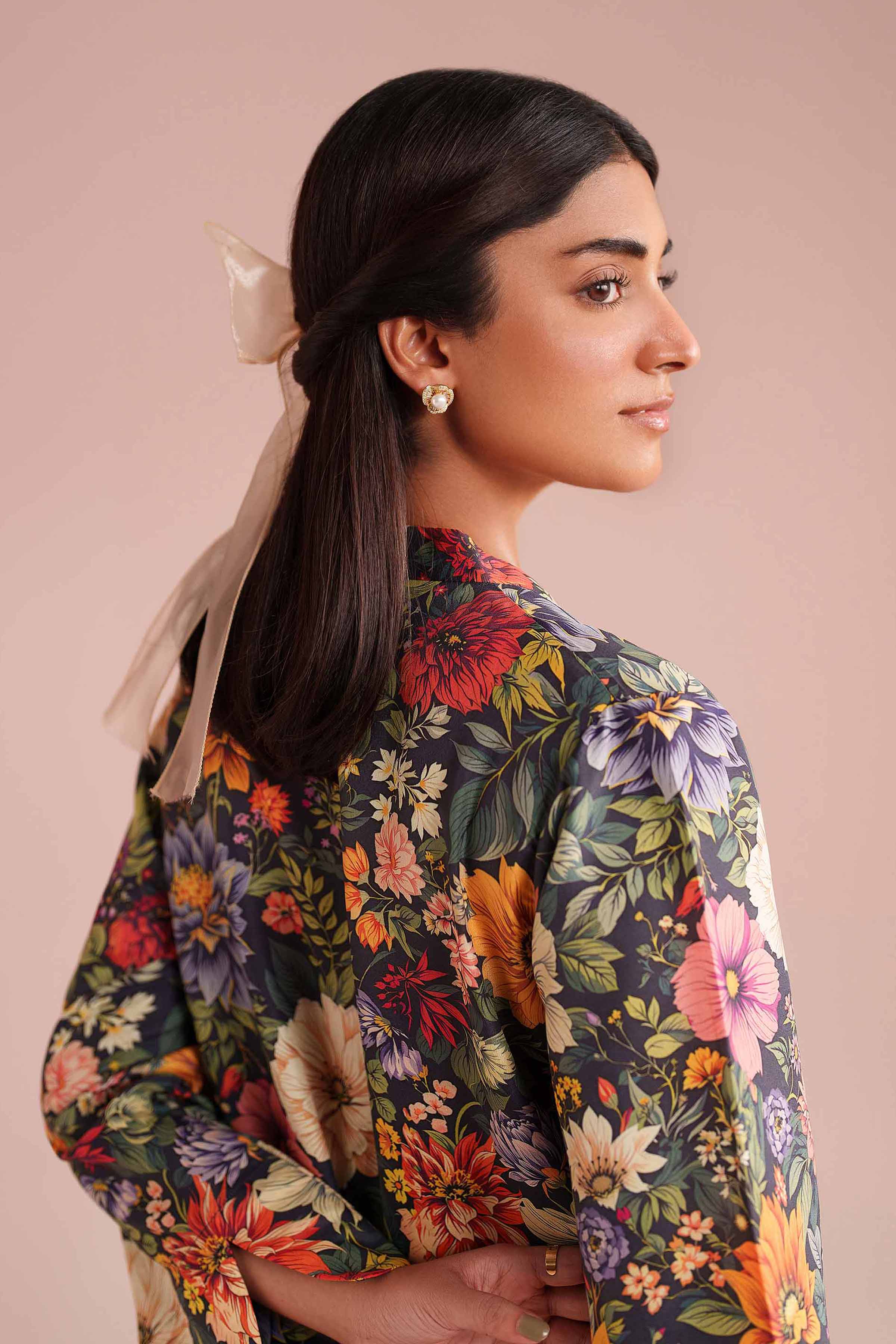 2 Piece - Printed Suit - PE26-425 for Women - Pret Collection | Nishat | Shop Online