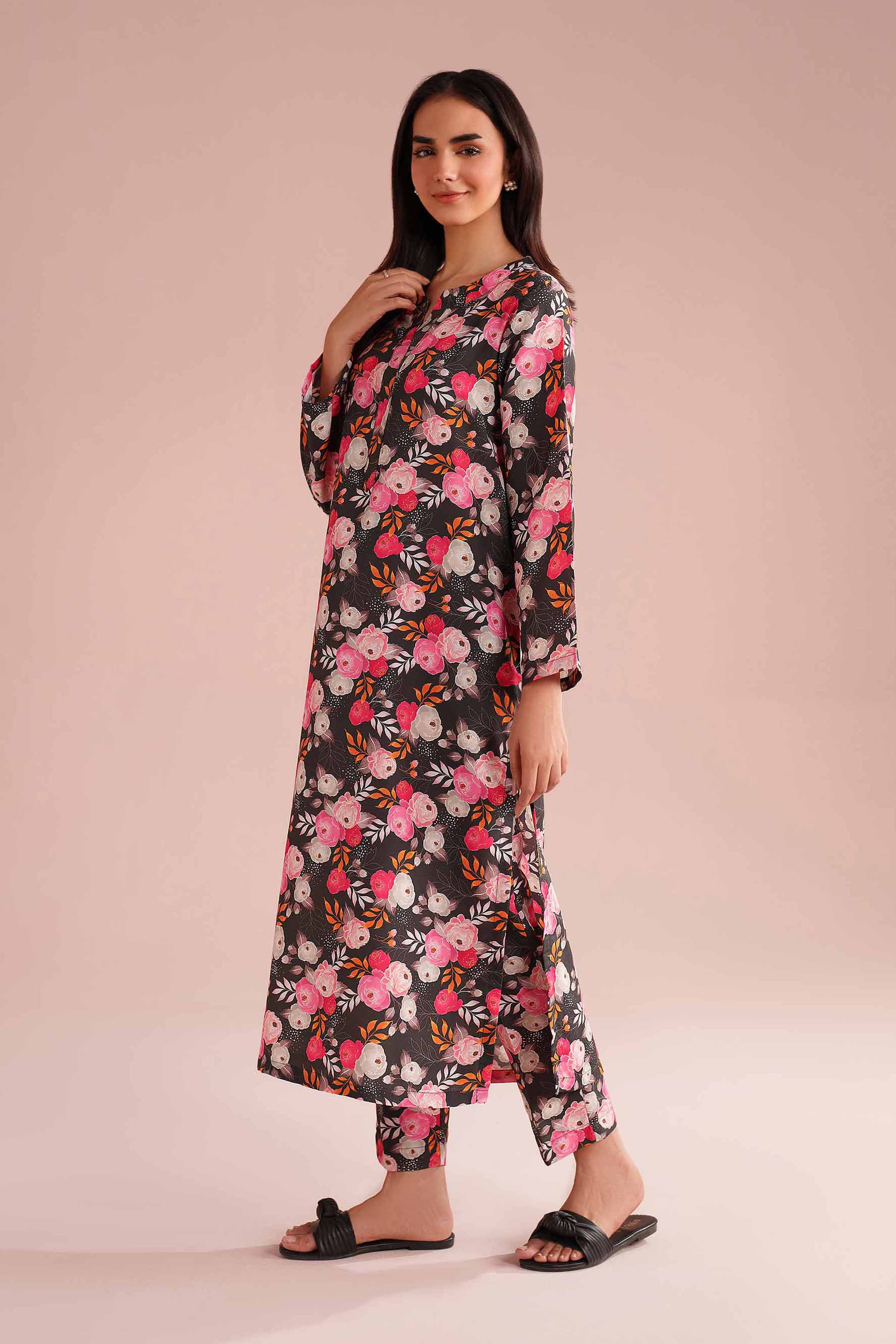 2 Piece - Printed Suit -PE26-427 for Women - Pret Collection | Nishat | Shop Online