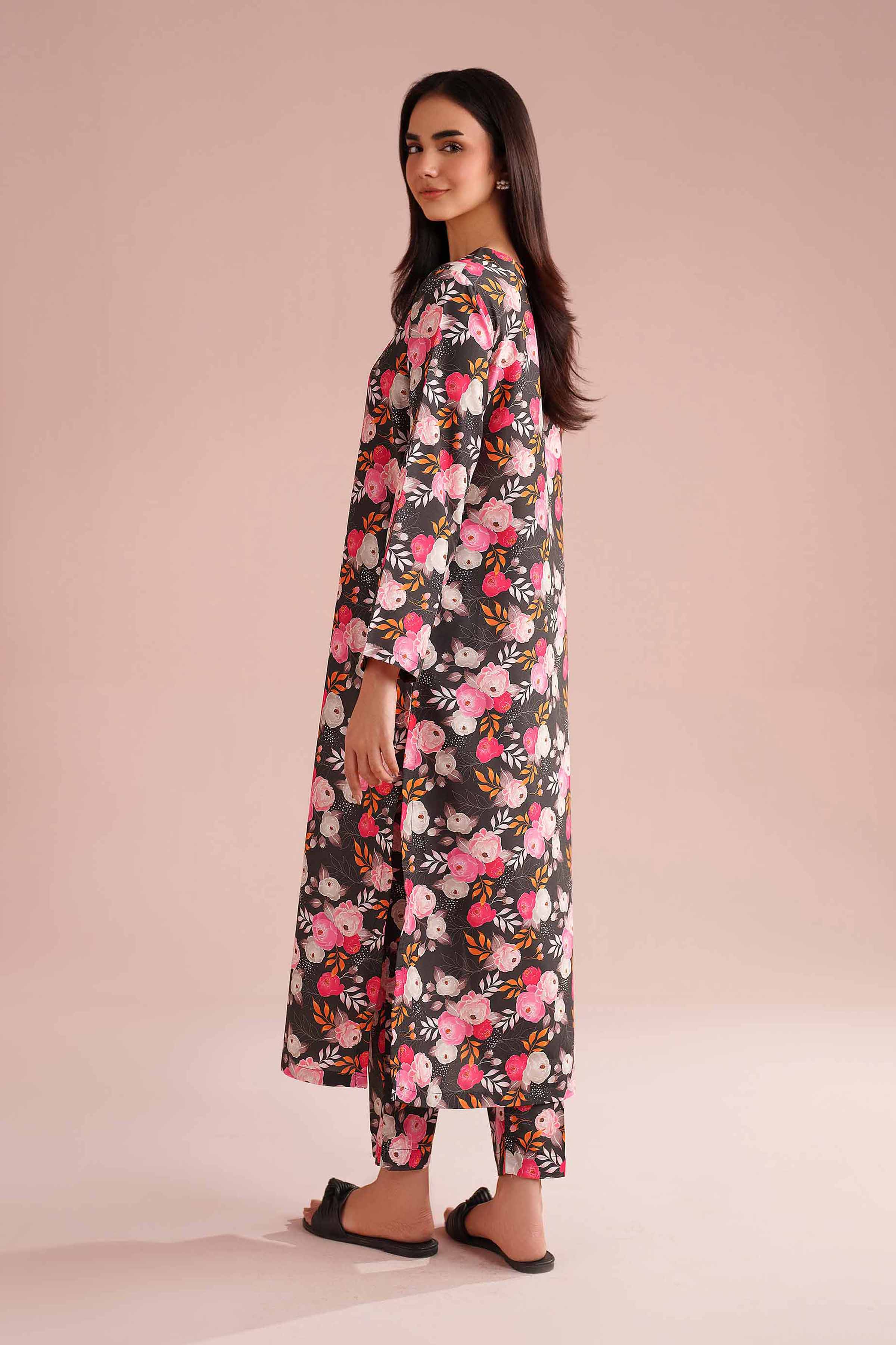 2 Piece - Printed Suit -PE26-427 for Women - Pret Collection | Nishat | Shop Online