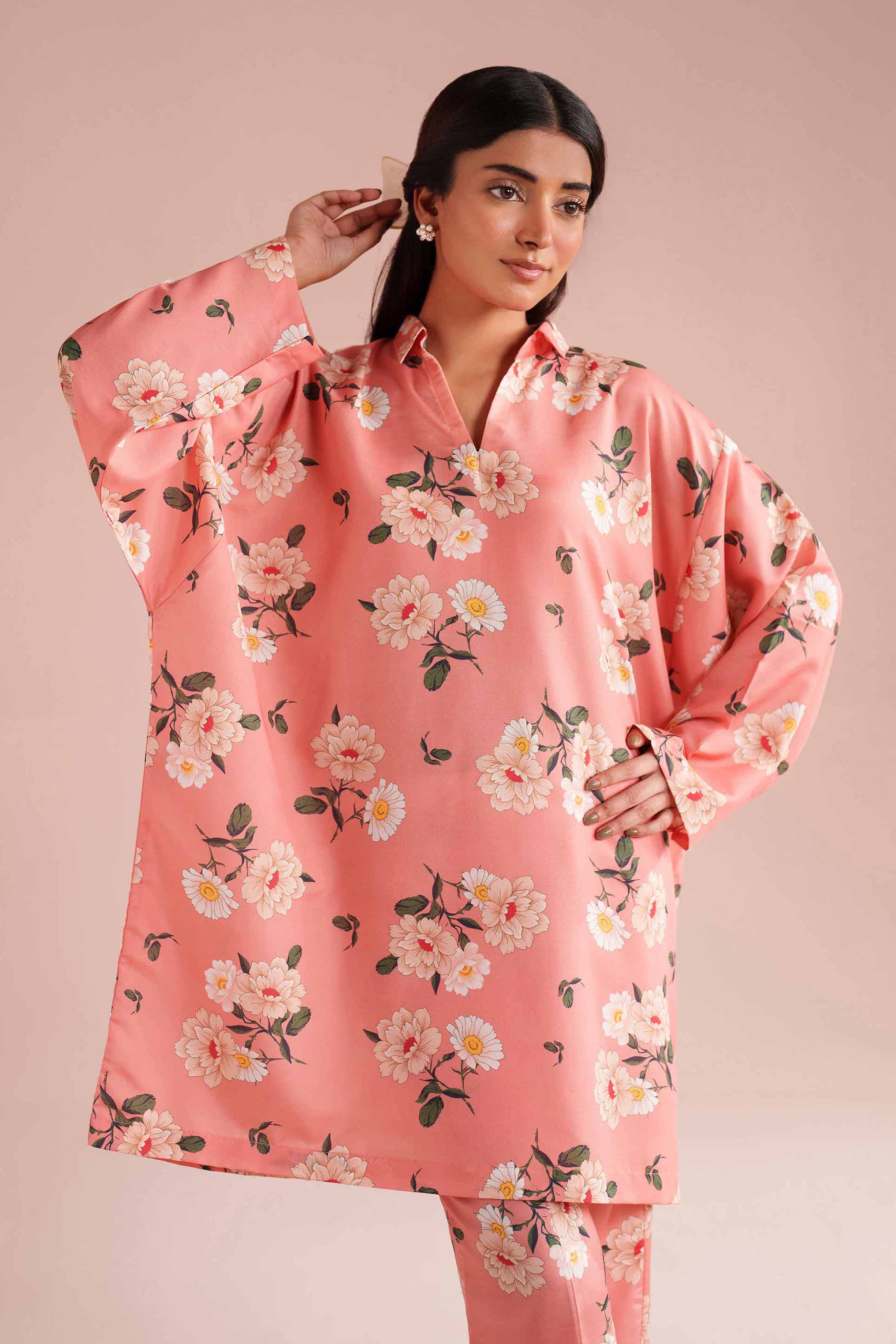 2 Piece - Printed Suit - PE26-432 for Women - Pret Collection | Nishat | Shop Online