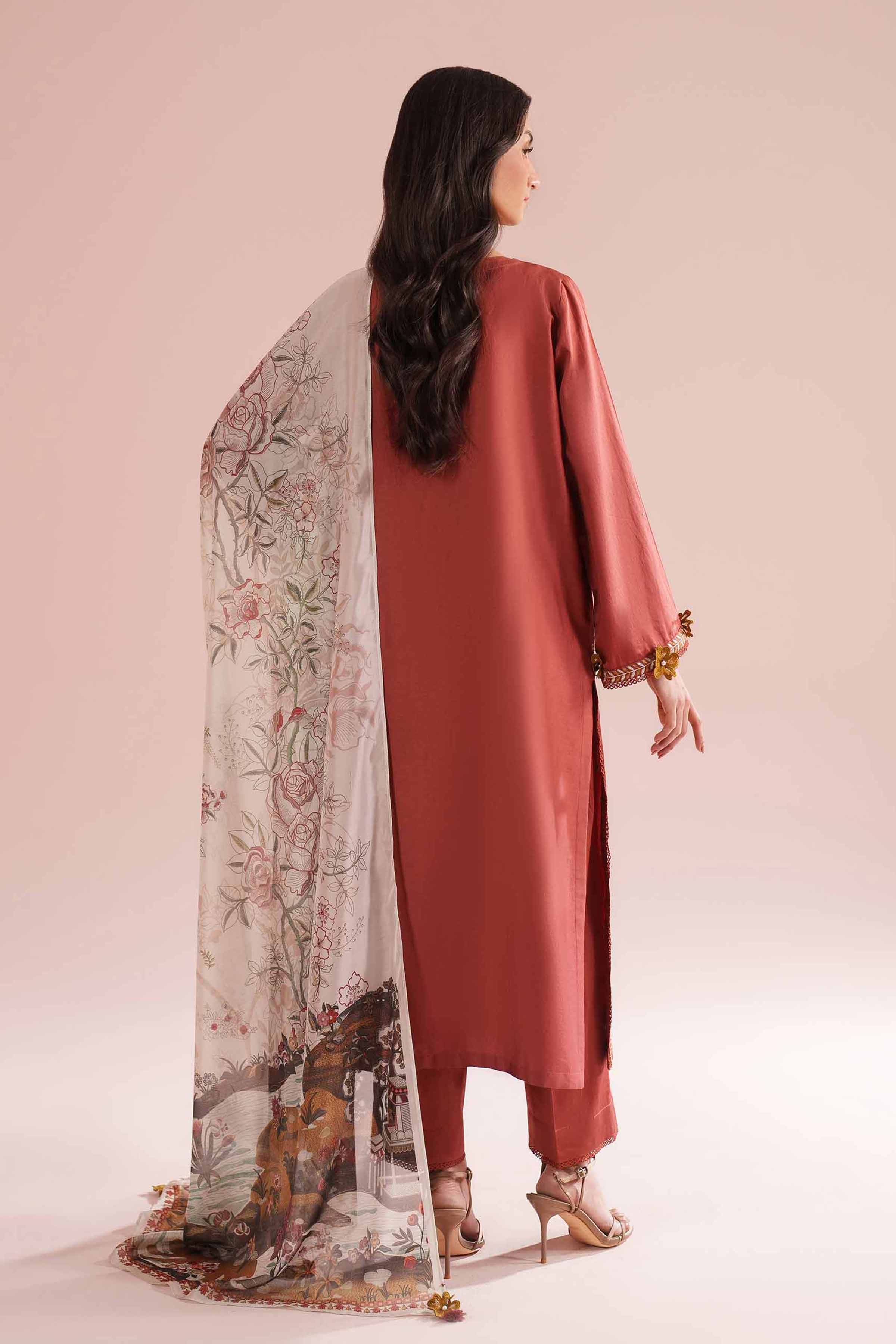 3 Piece - Embroidered Suit - PE26-63