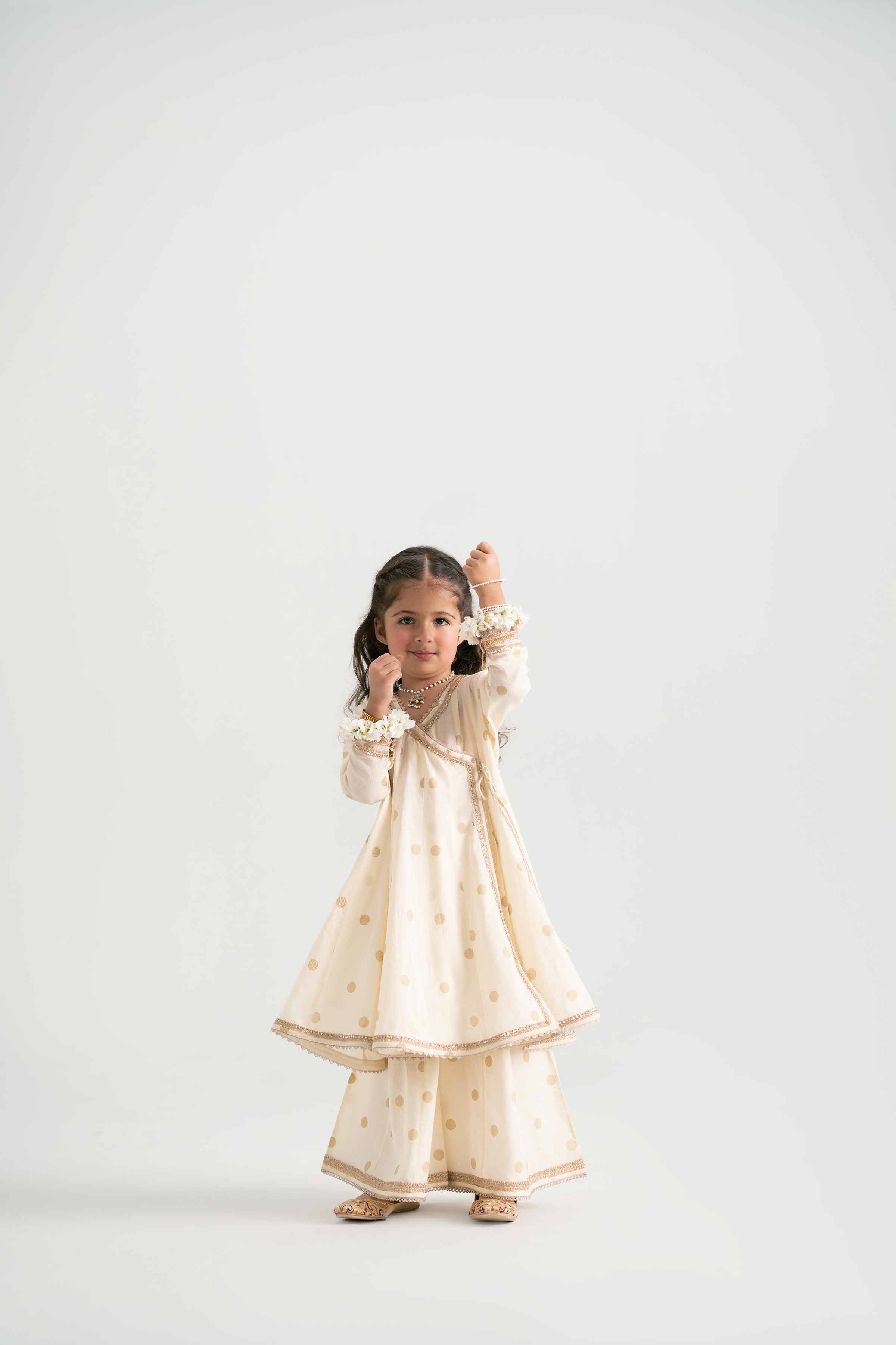 NishatUK - Off White Printed Lawn 2-piece ready to wear Dress