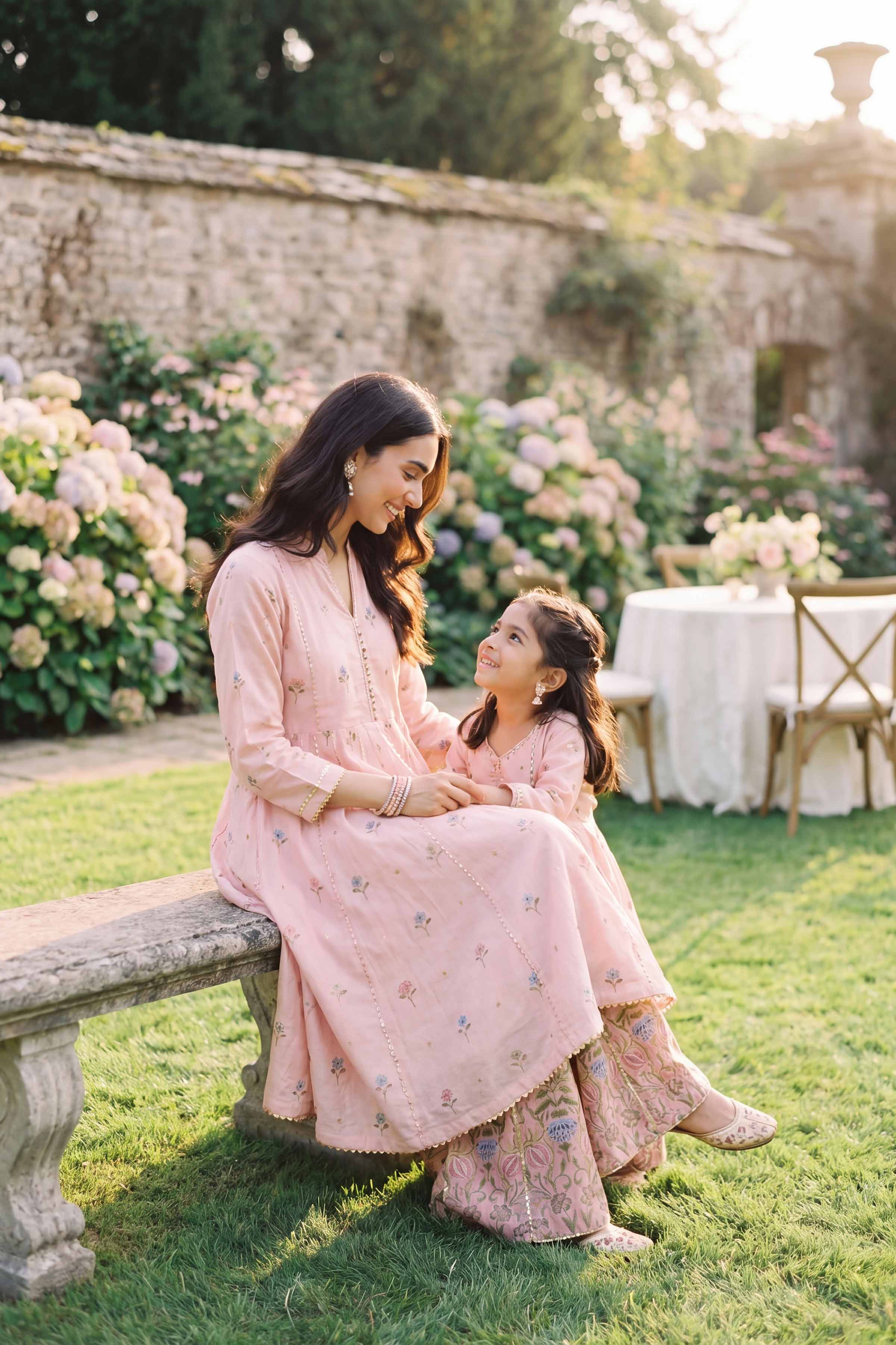 Nishat UK - Pink Printed Lawn 2-piece ready to wear Dress
