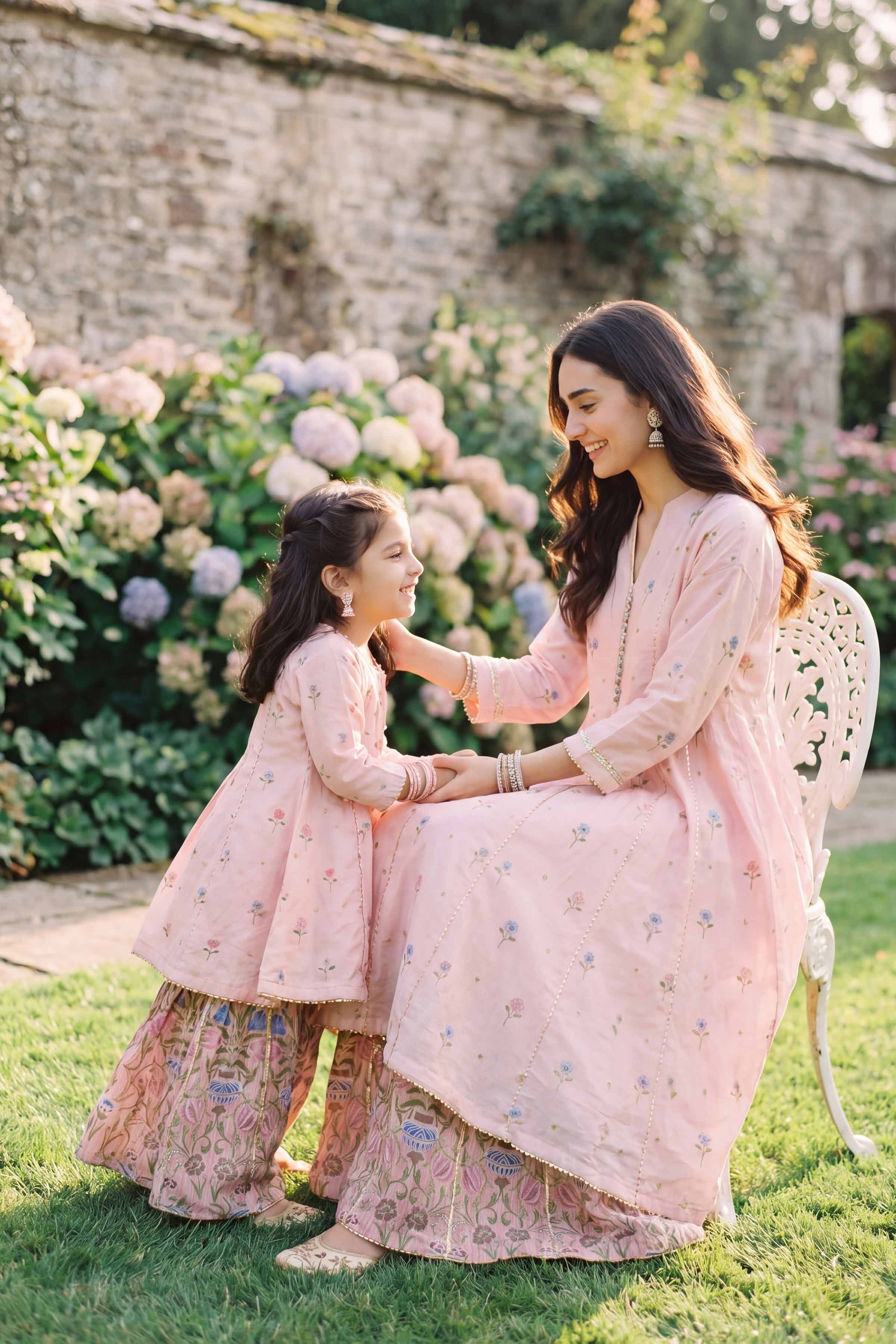 Nishat UK - Pink Printed Lawn 2-piece ready to wear Dress