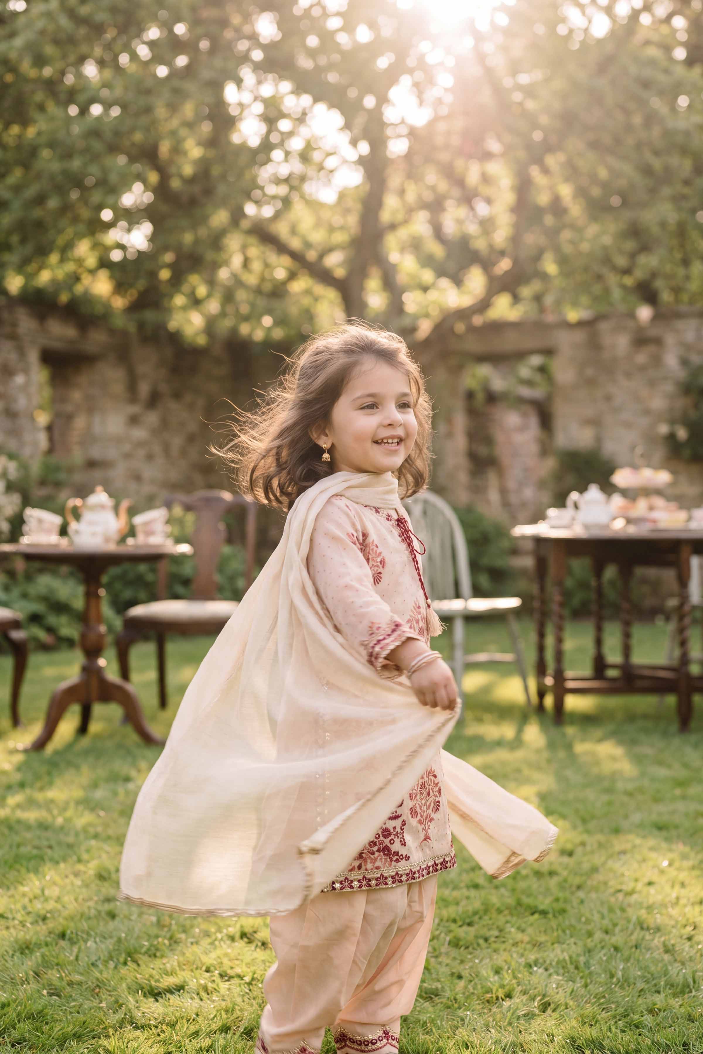Nishat UK - Beige Embroidered Lawn 3 Pieces Ready To Wear Suit