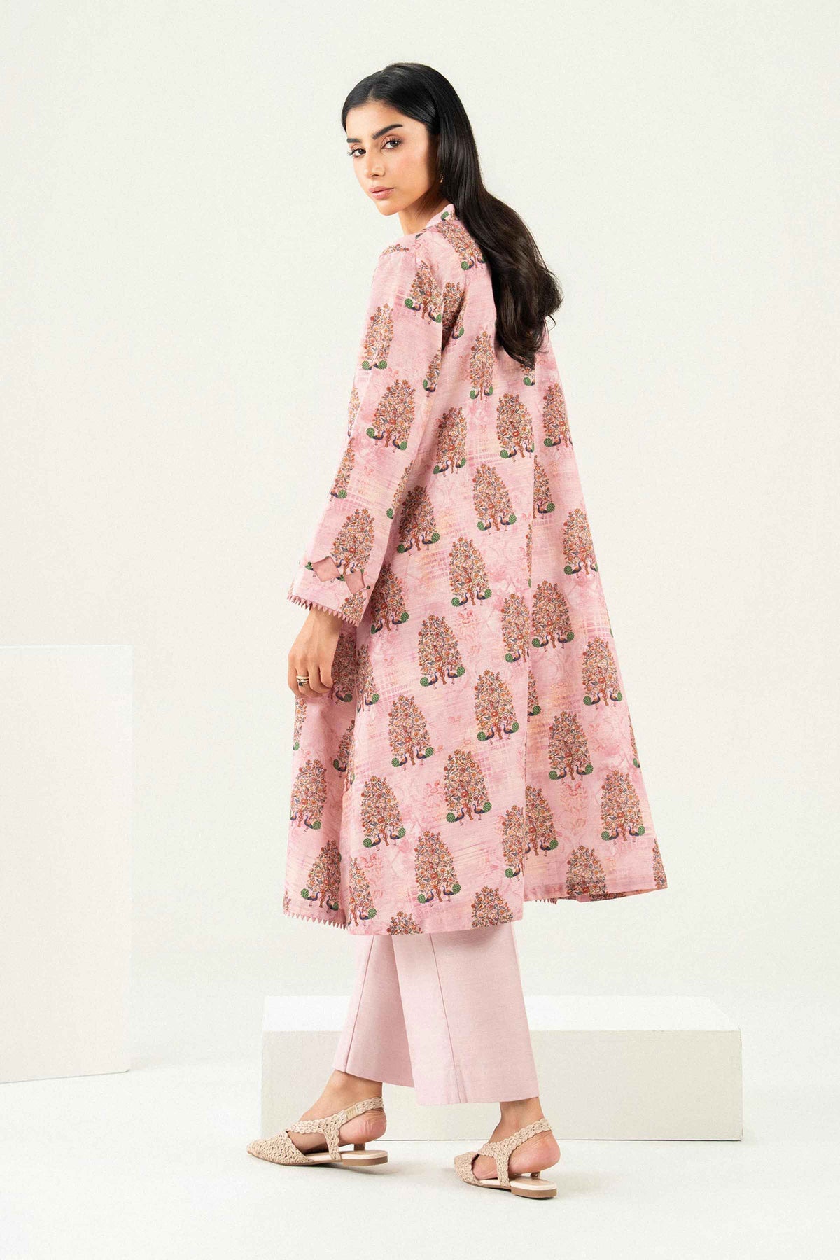 Nishat UK - Pink Printed Khaddar 2 Pieces ready to wear Dress