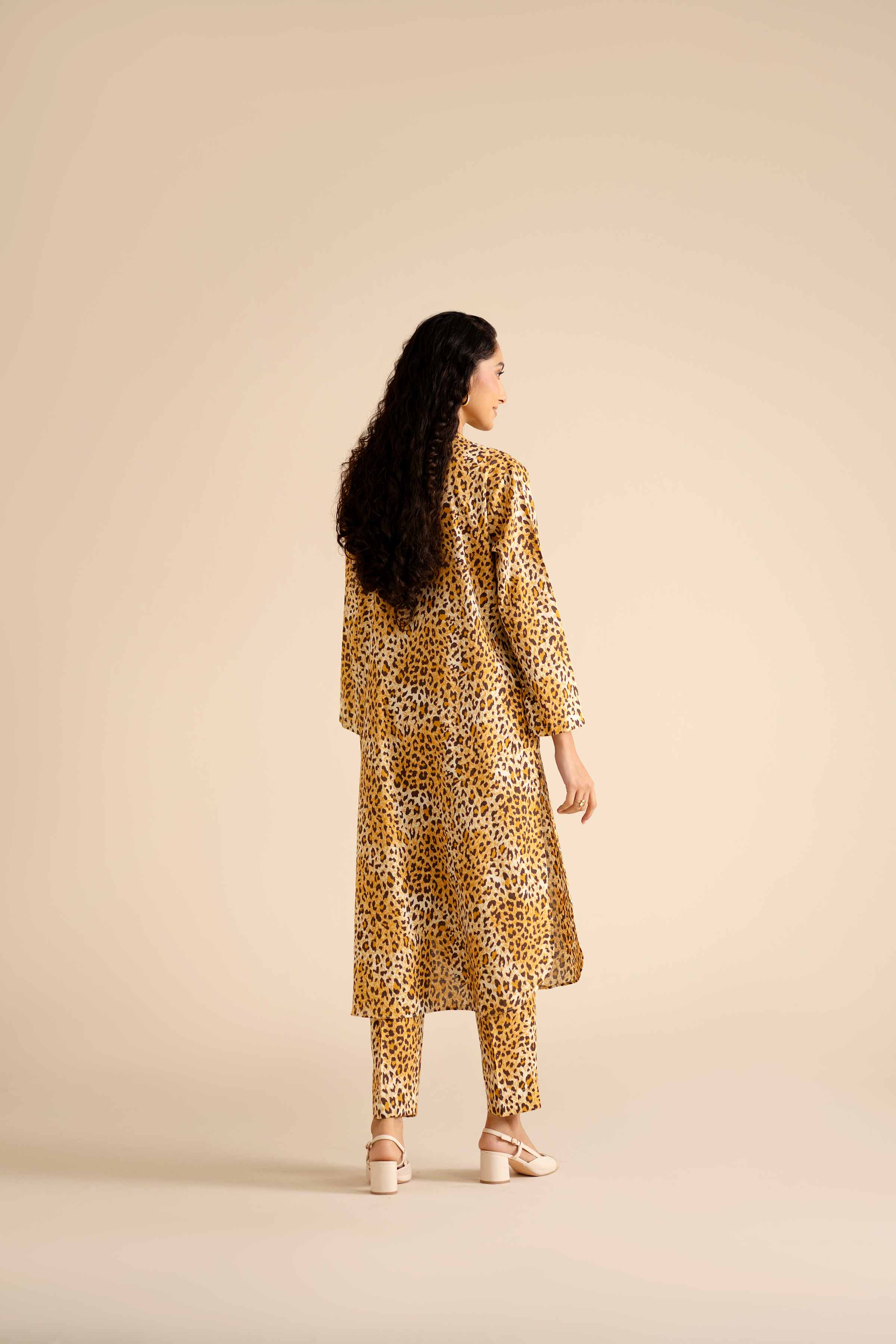 NishatUK - Brown Printed Karandi 2-piece ready to wear Dress