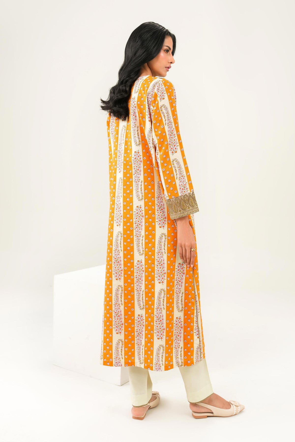 Nishat UK - Yellow Embroidered Tropical 2 Pieces ready to wear