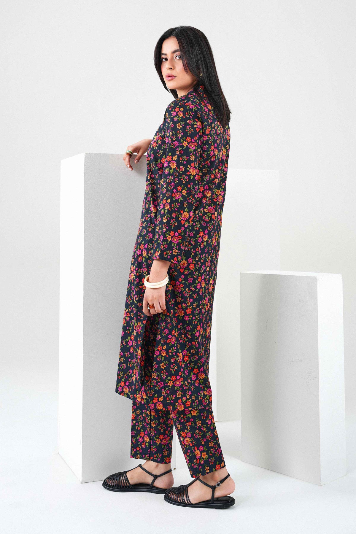 Nishat UK - Multi Embroidered Karandi 2 Pieces ready to wear