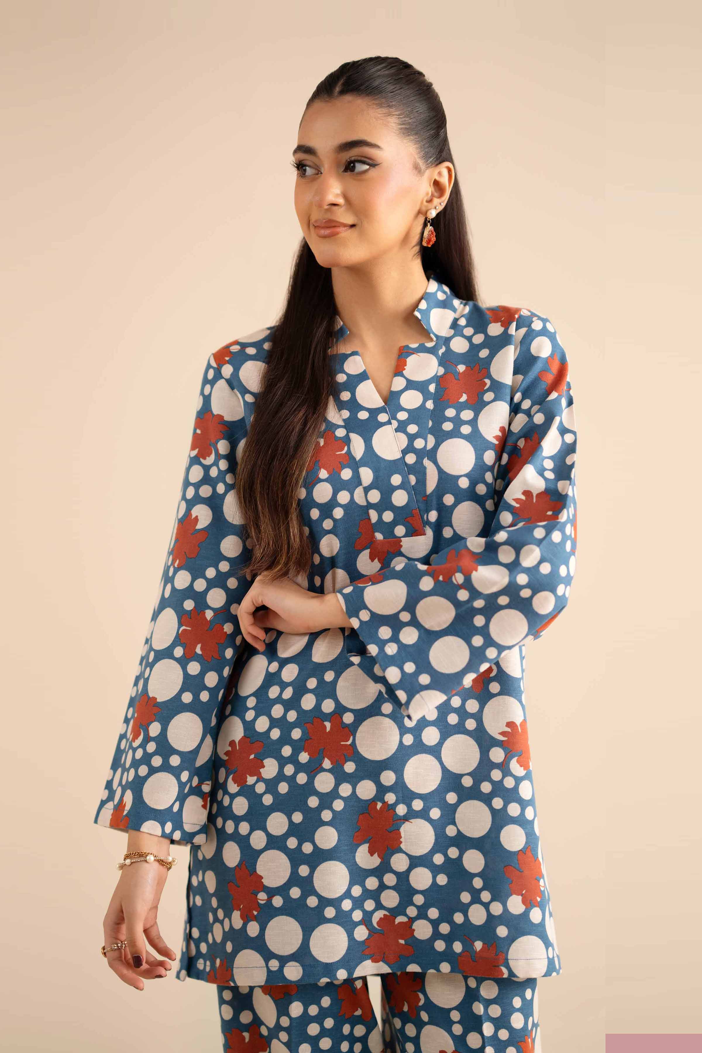 NishatUK - Multi Solids Karandi 2-piece ready to wear Dress
