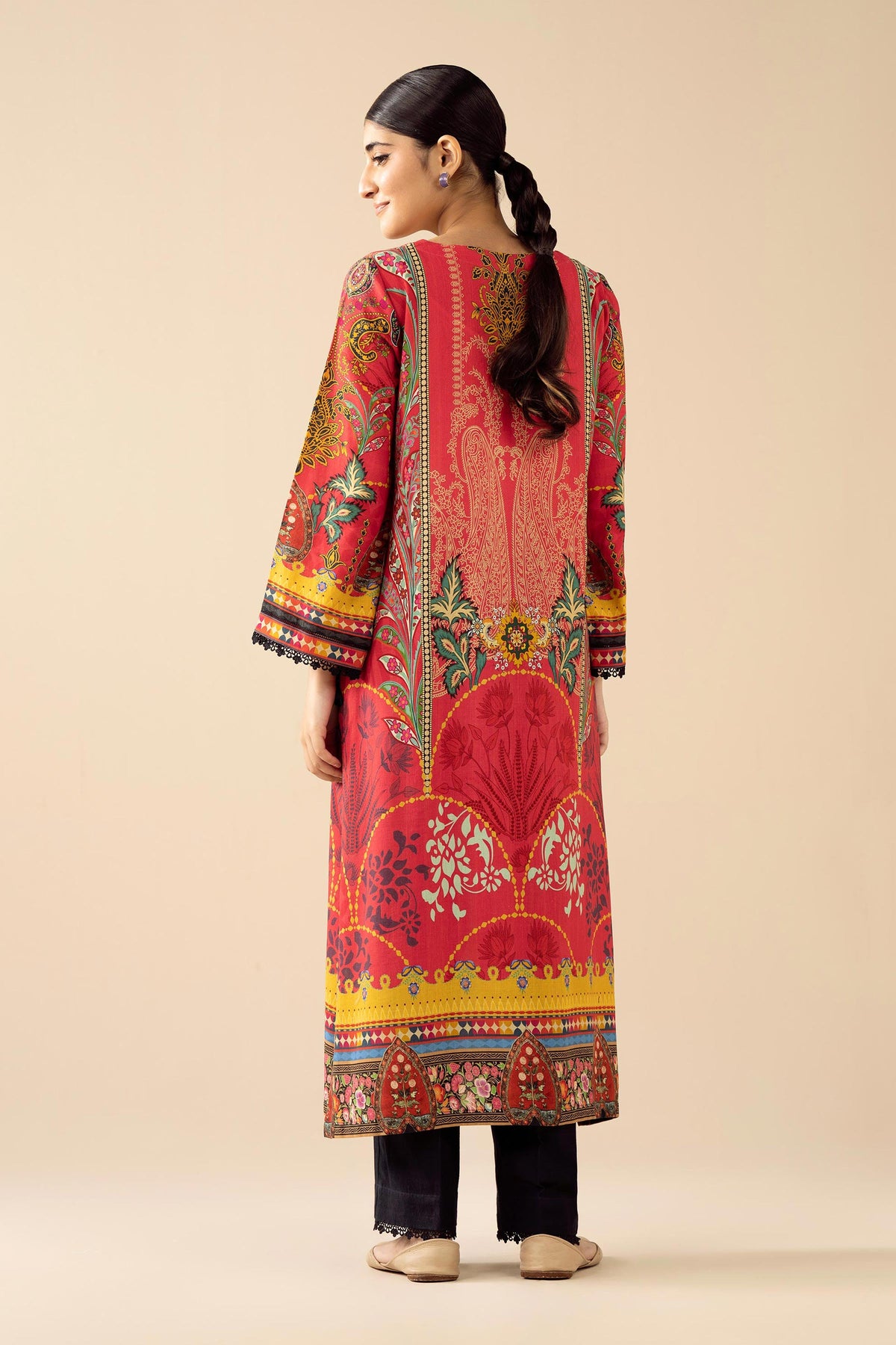 Nishat UK - Multi Printed Linen 2 Pieces ready to wear