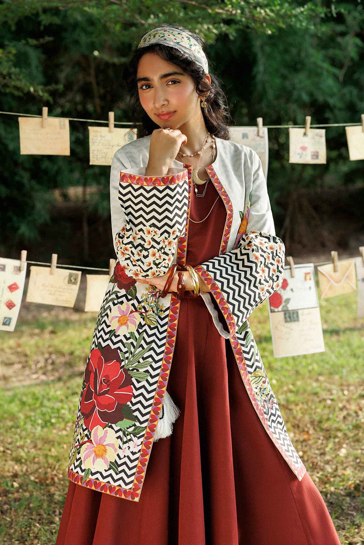 Nishat UK - Beige Printed Karandi 1 Piece ready to wear