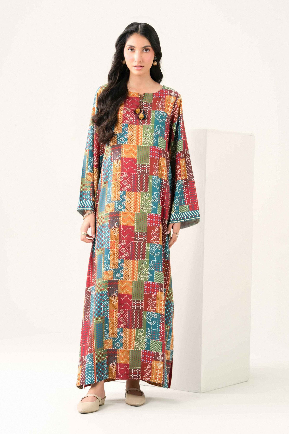Nishat UK - Multi Printed Linen 1 Piece ready to wear