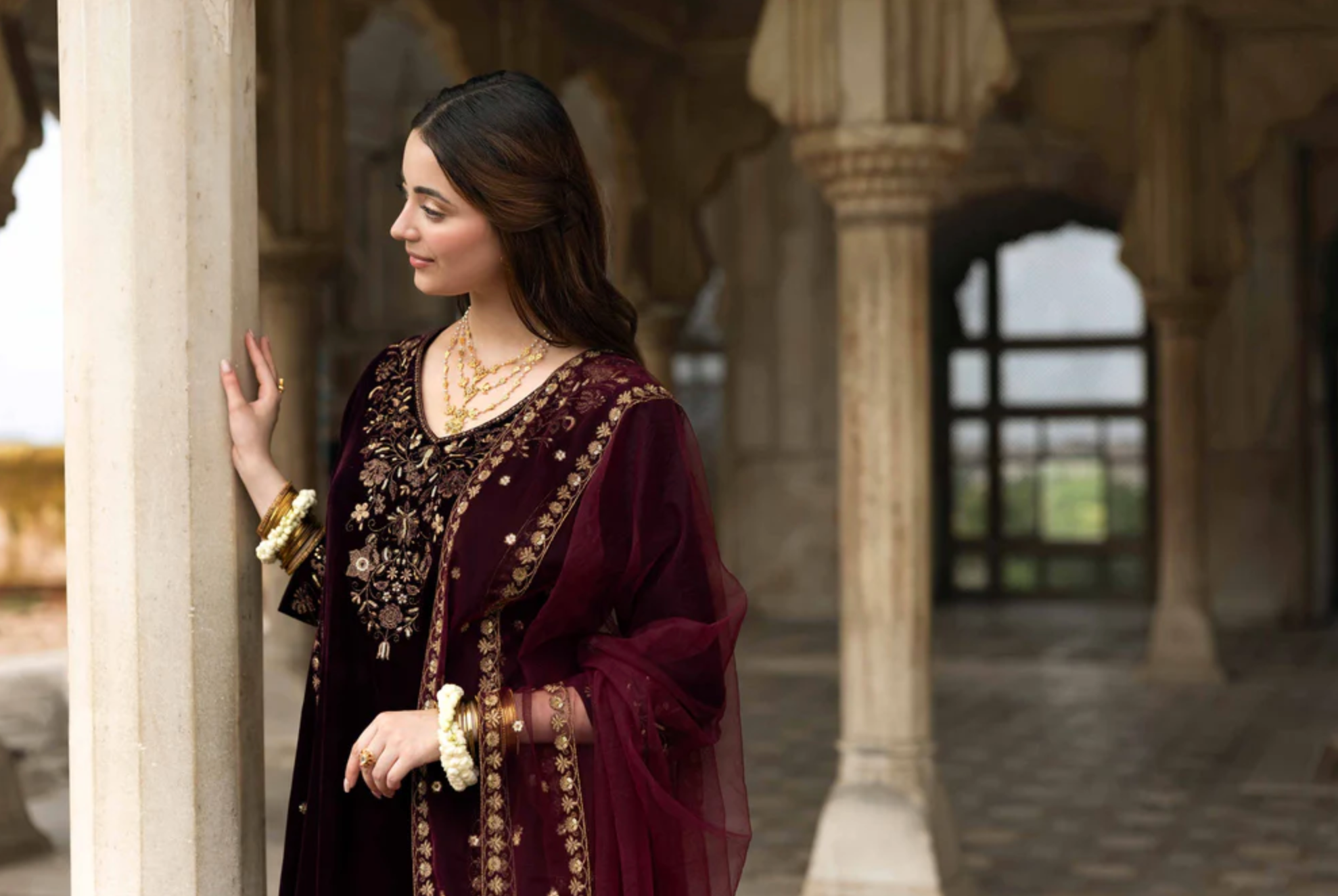 The Allure of Luxury Pret Velvet: Pakistani Dresses in UK You’ll Love